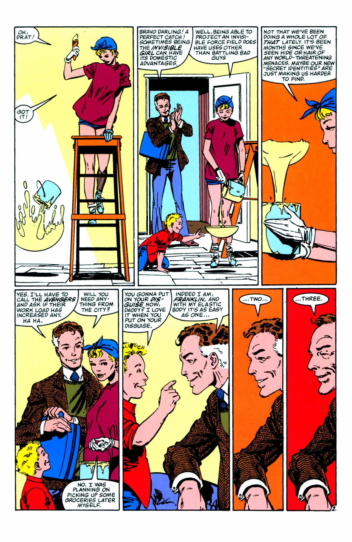 Read online Fantastic Four Visionaries: John Byrne comic -  Issue # TPB 4 - 136