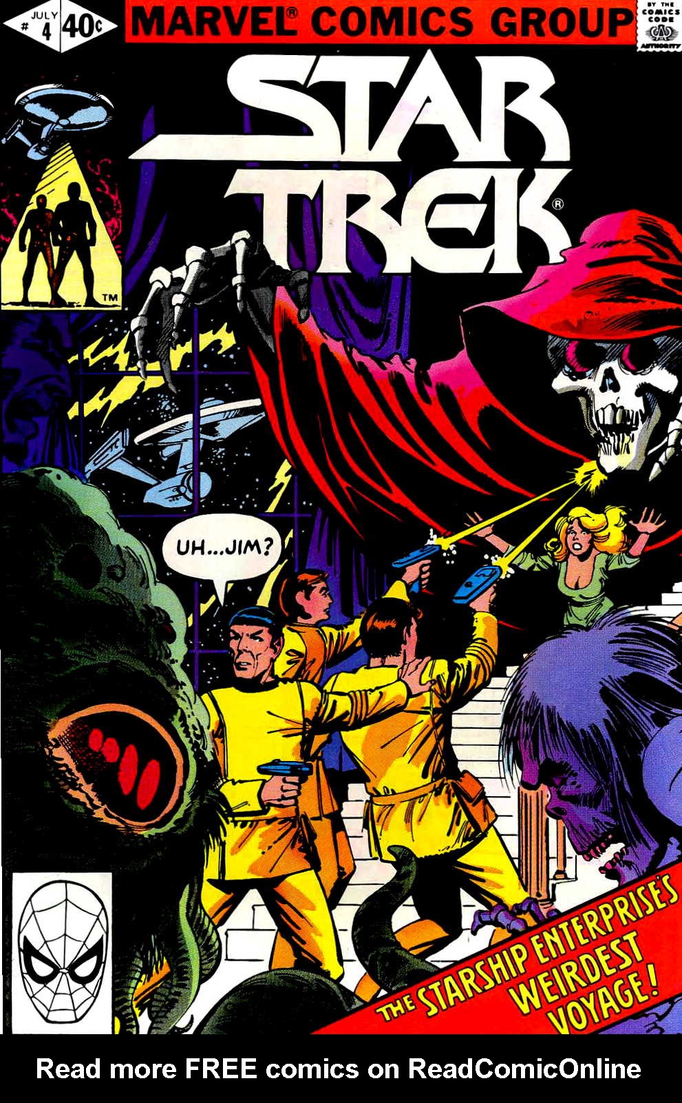 Read online Star Trek (1980) comic -  Issue #4 - 1