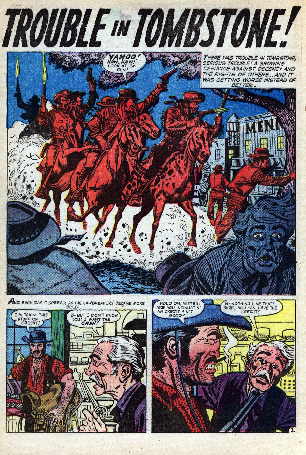 Read online Gunsmoke Western comic -  Issue #40 - 28