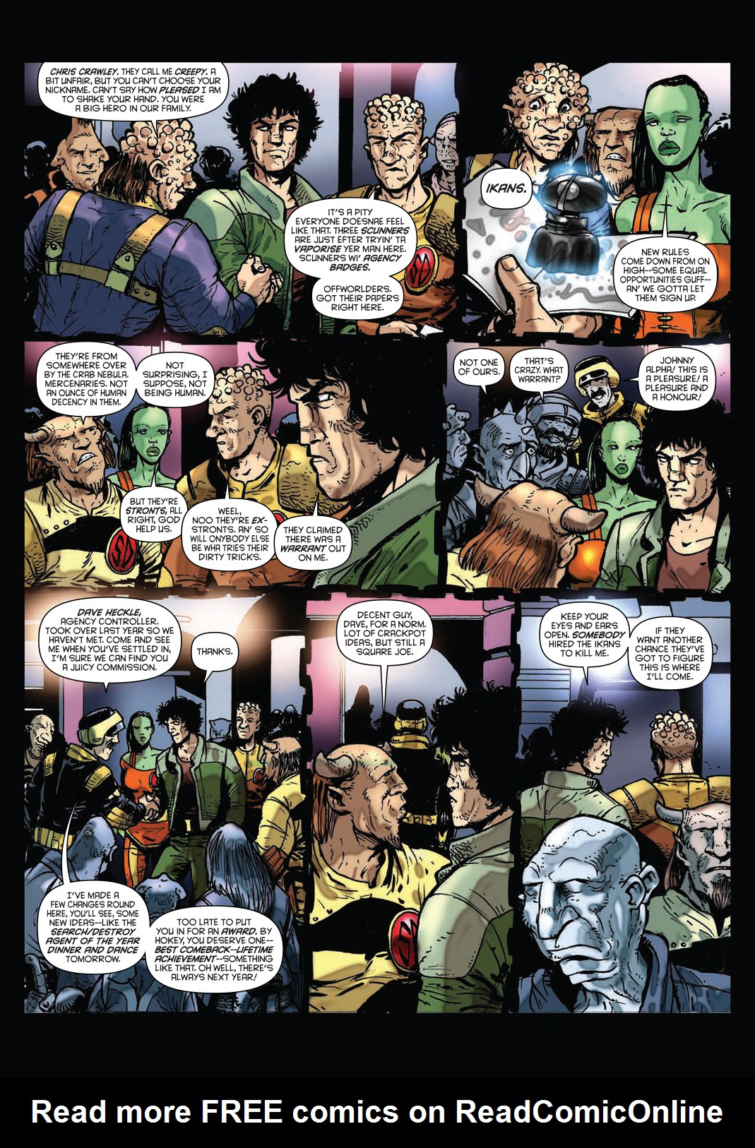 Read online Strontium Dog: The Life and Death of Johnny Alpha: The Project comic -  Issue # TPB - 87