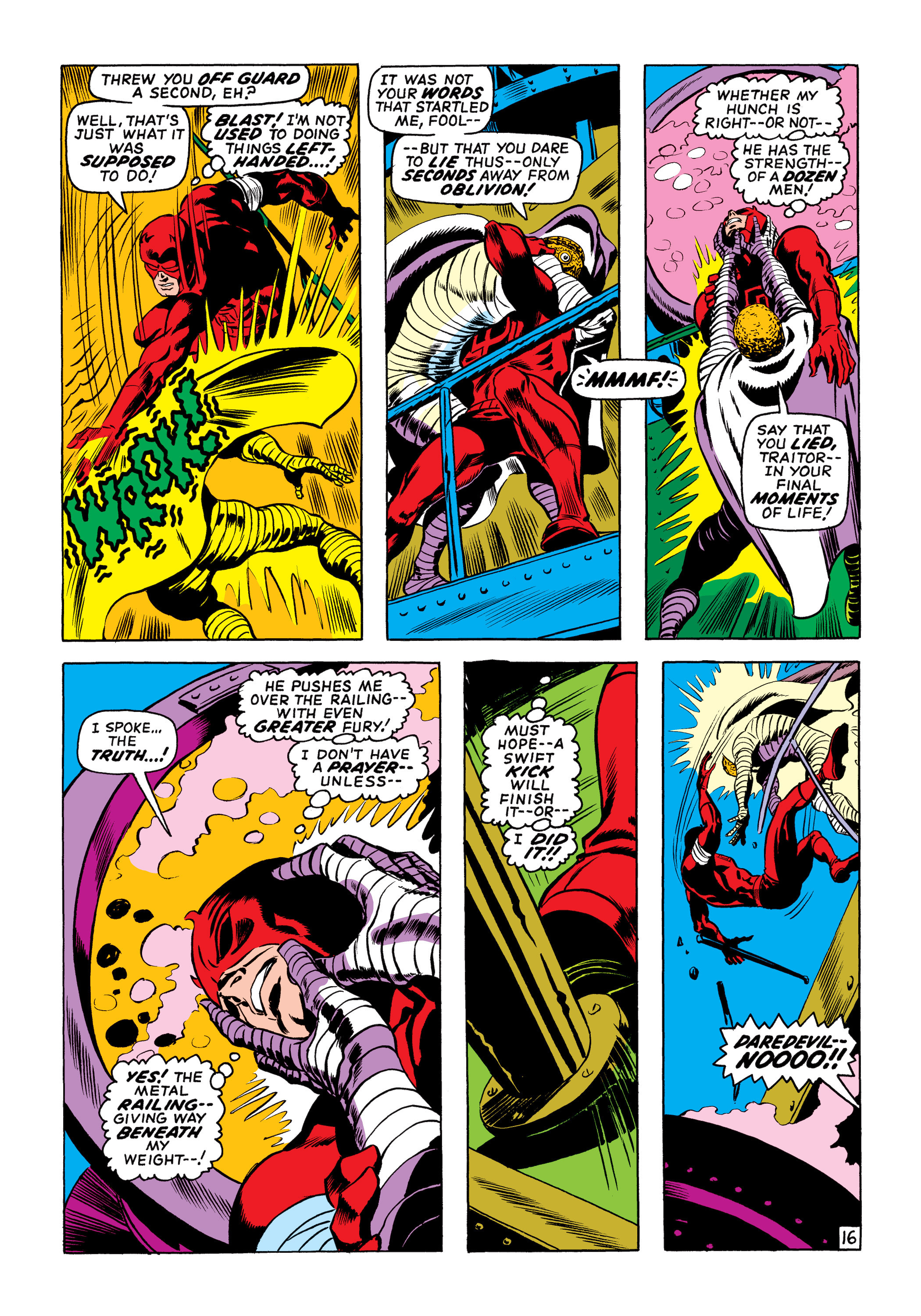 Read online Marvel Masterworks: Daredevil comic -  Issue # TPB 6 (Part 1) - 85