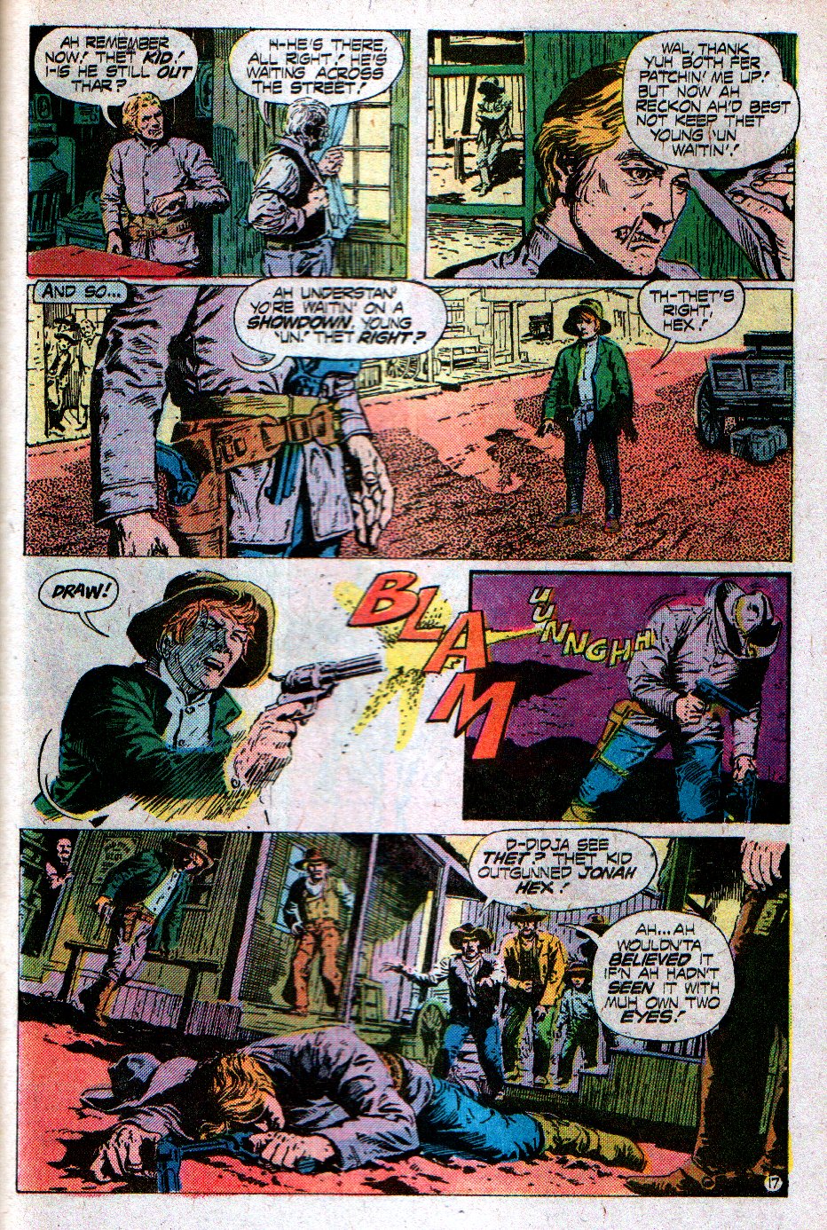 Read online Weird Western Tales (1972) comic -  Issue #29 - 22