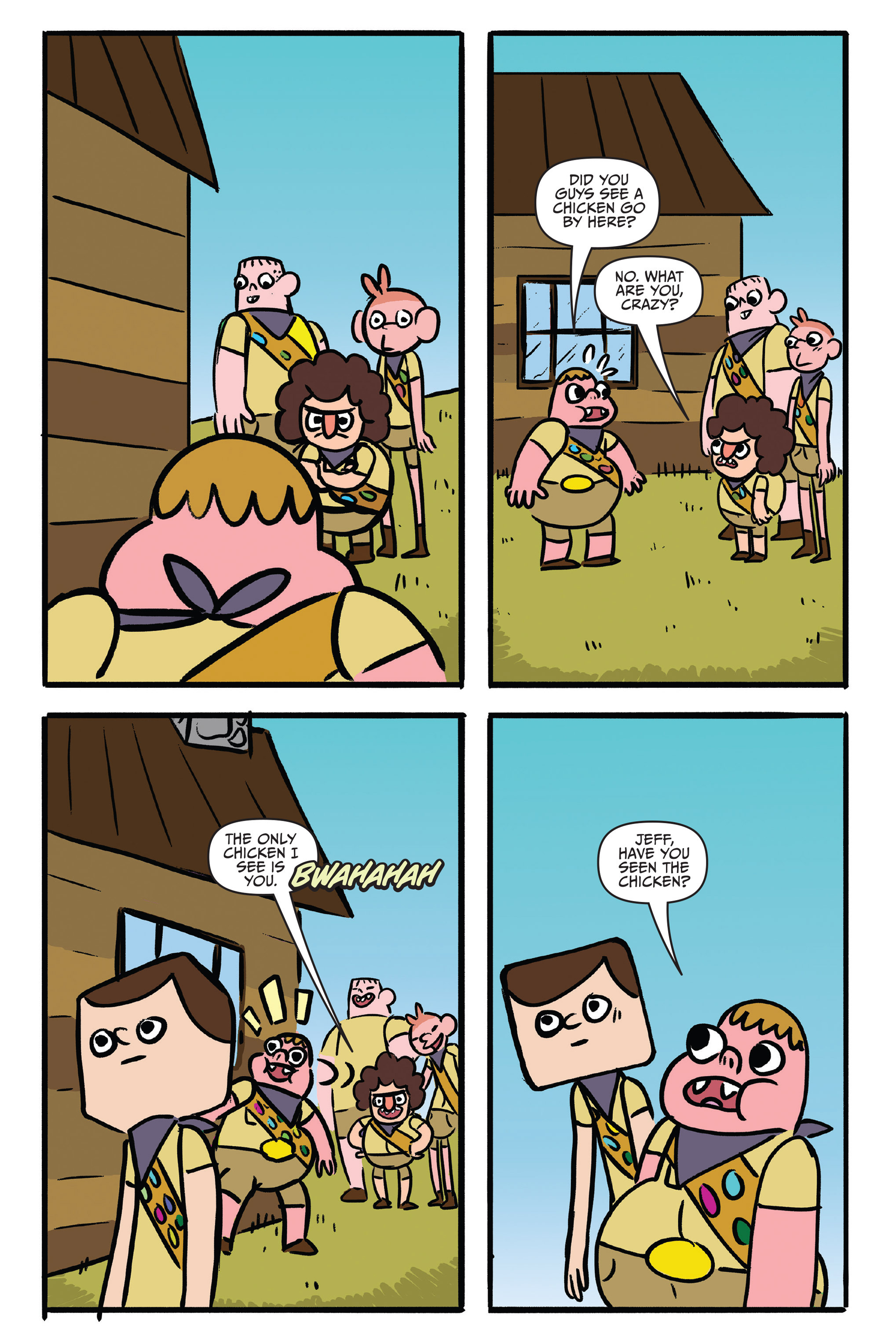 Read online Clarence: Chicken Phantom comic -  Issue # Full - 105
