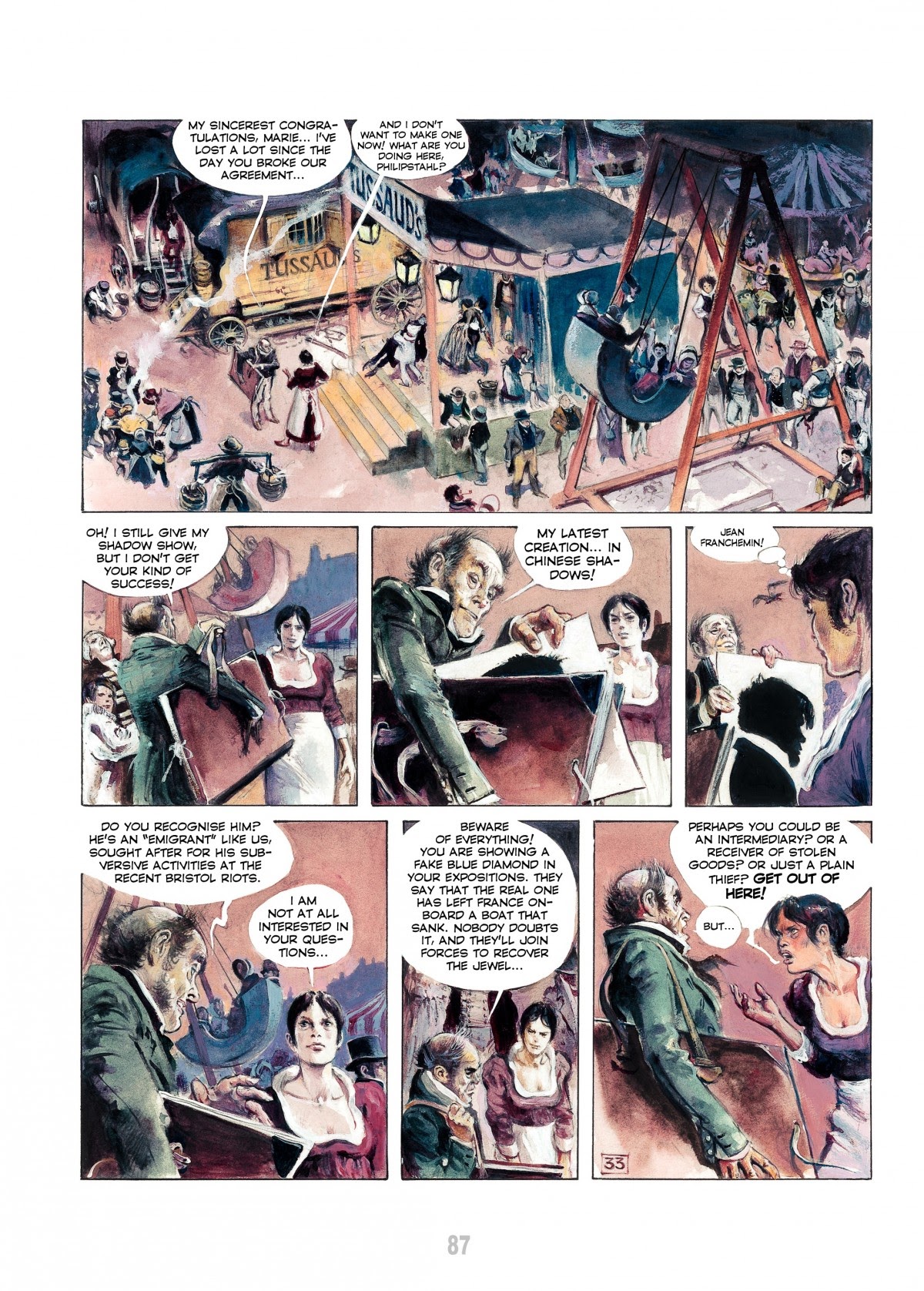Read online The Fascinating Madame Tussaud comic -  Issue # TPB - 89