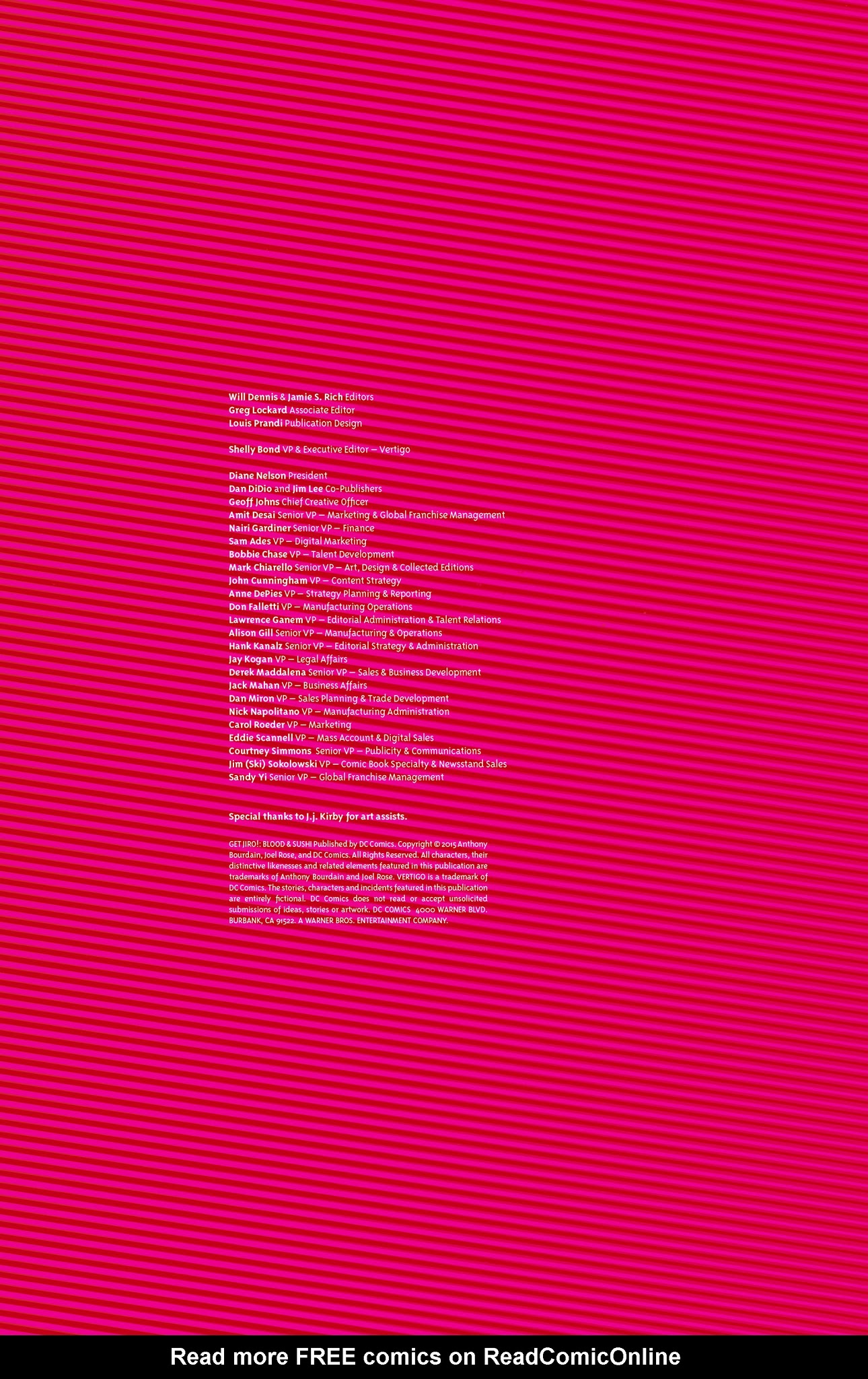 Read online Get Jiro!: Blood & Sushi comic -  Issue # TPB - 4