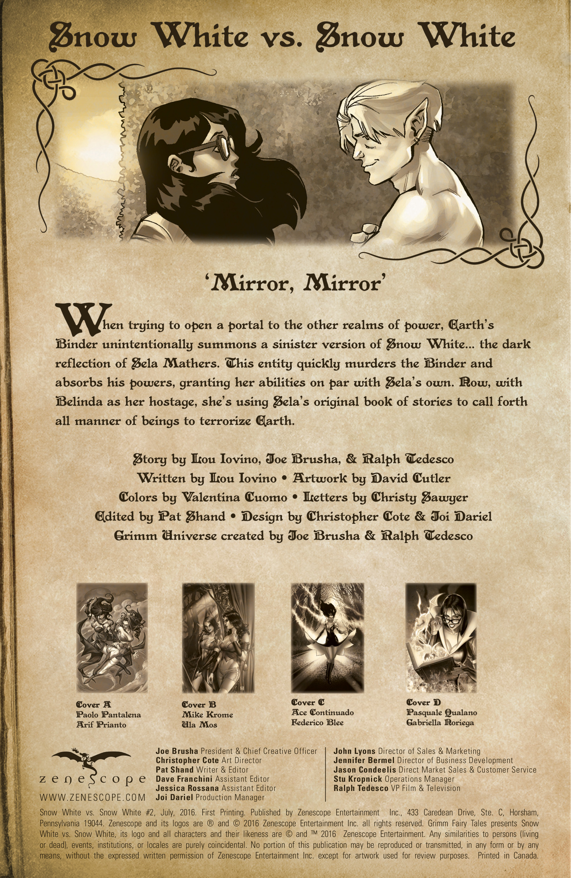 Read online Snow White vs. Snow White comic -  Issue #2 - 2