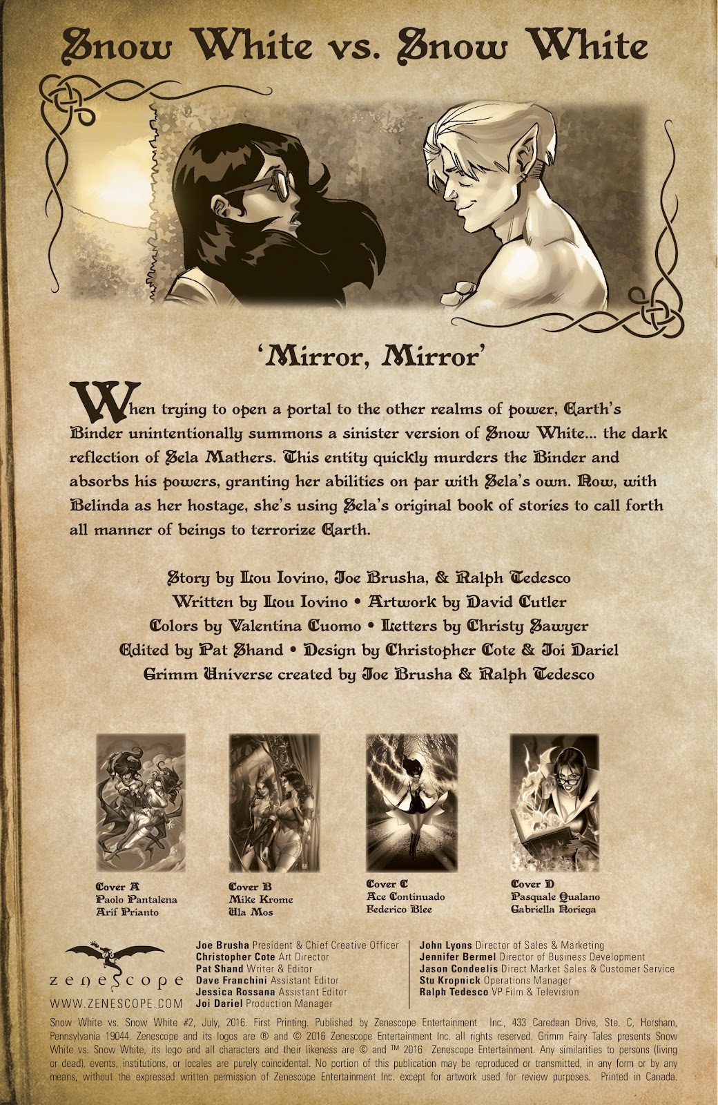 Snow White vs. Snow White issue 2 - Page 2