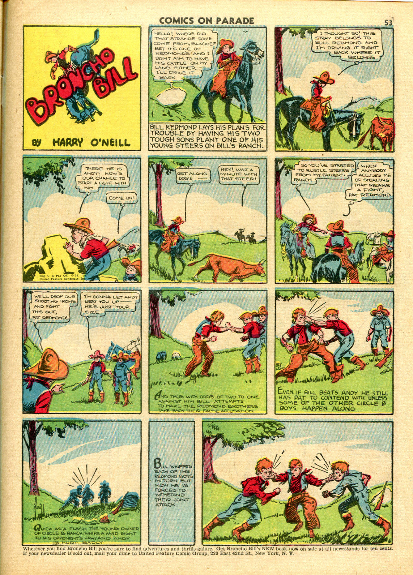 Read online Comics on Parade comic -  Issue #25 - 55