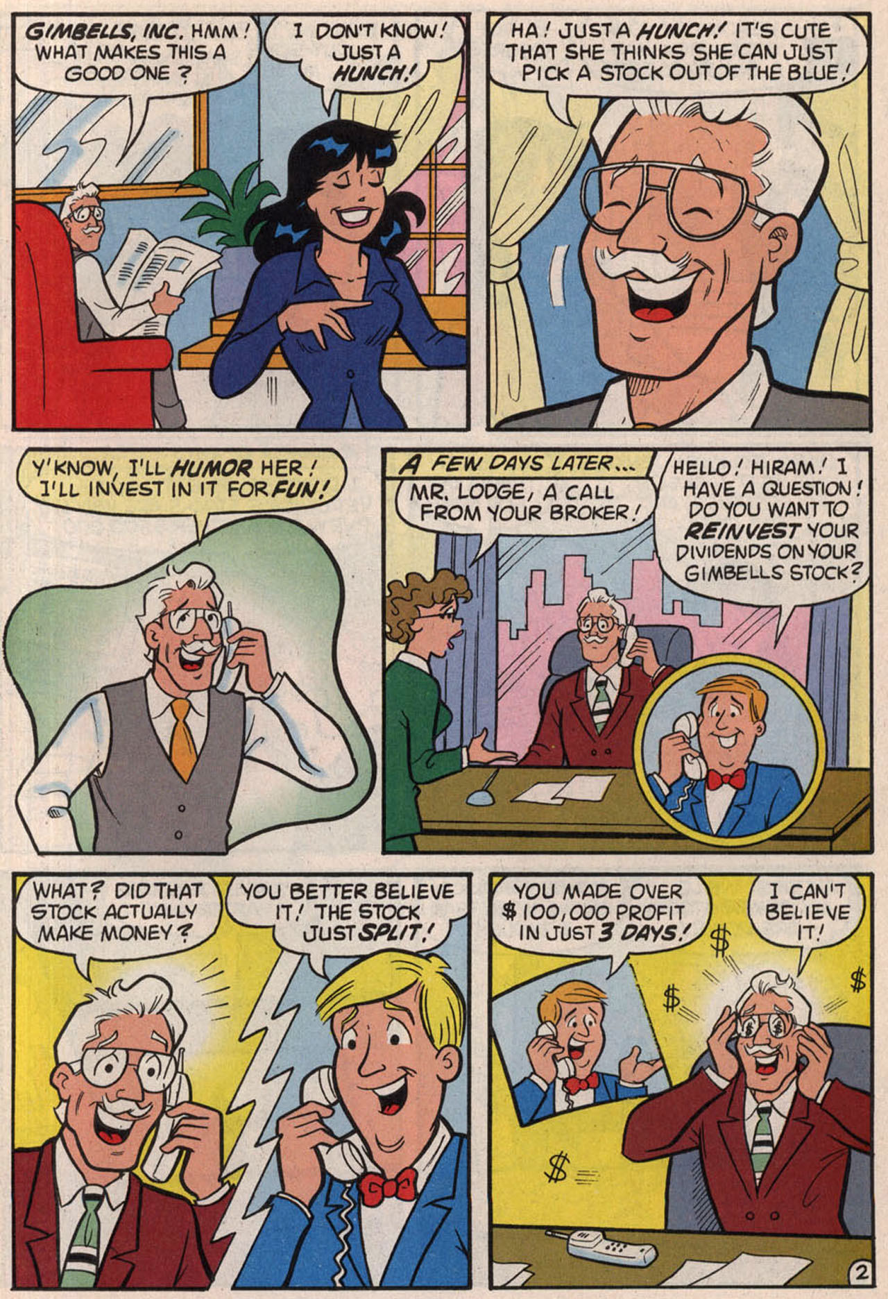 Read online Veronica comic -  Issue #95 - 21