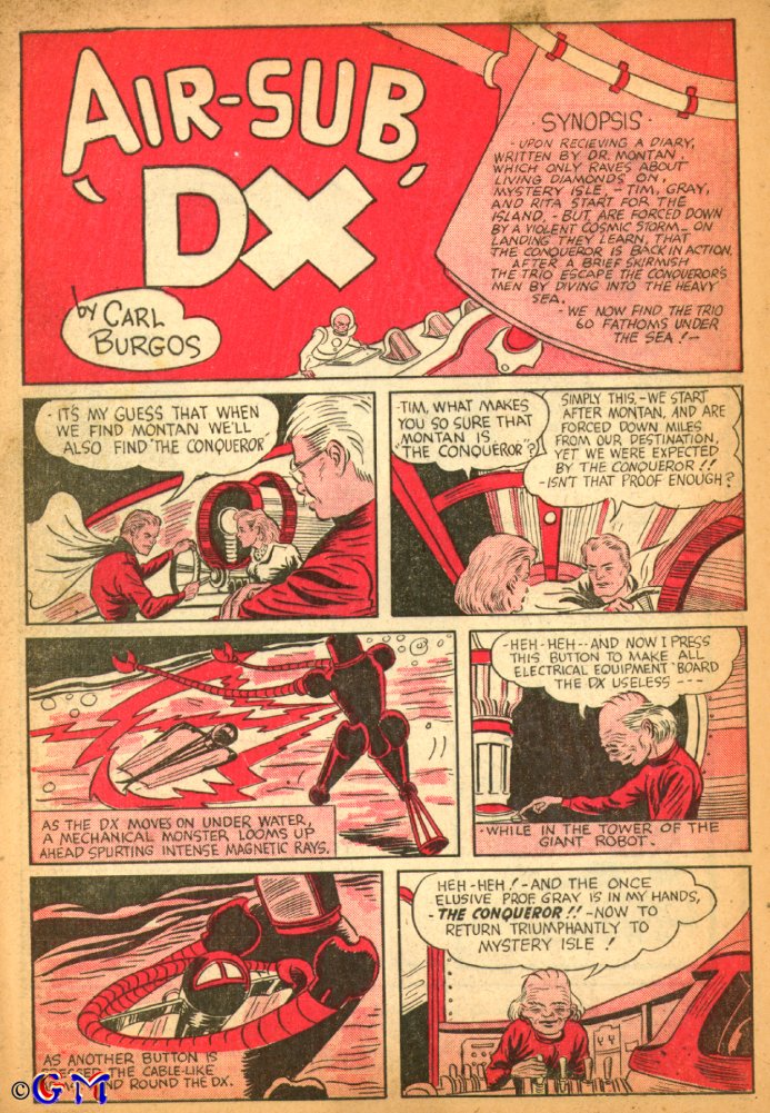 Read online Amazing Mystery Funnies comic -  Issue #12 - 37