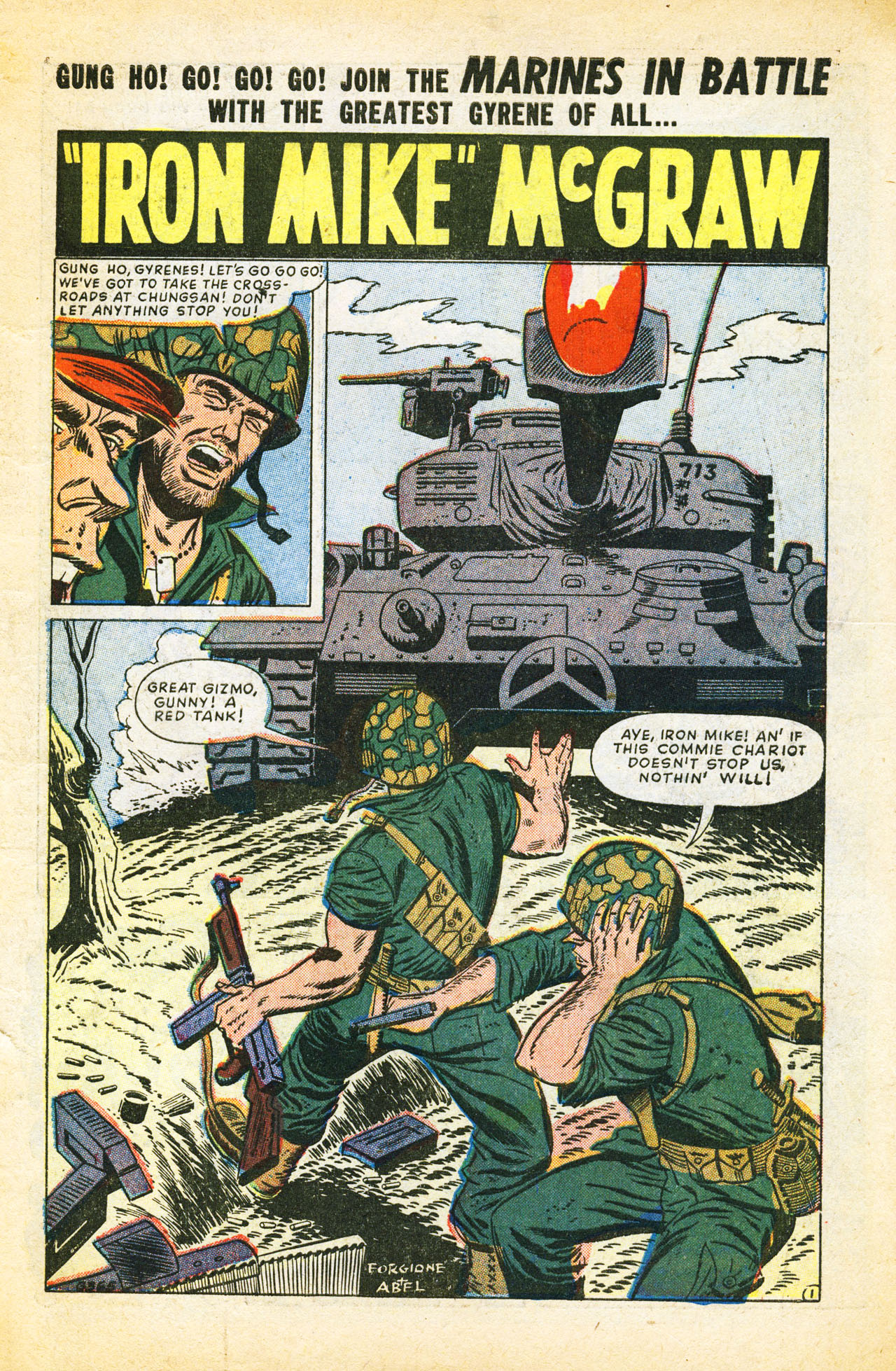 Read online Marines in Battle comic -  Issue #8 - 3