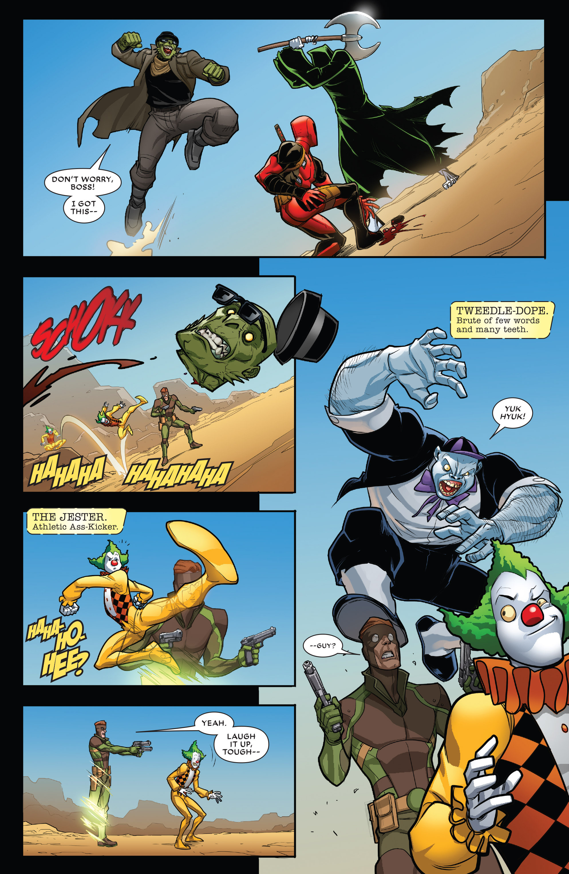 Read online Deadpool & the Mercs For Money comic -  Issue #1 - 13