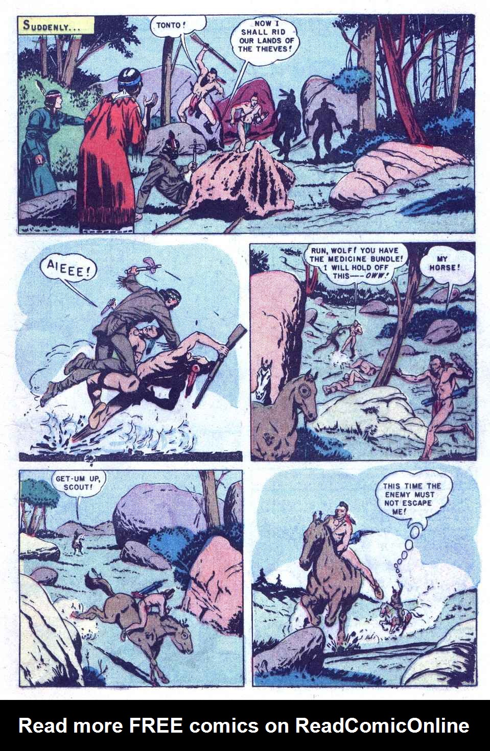 Read online Lone Ranger's Companion Tonto comic -  Issue #2 - 17