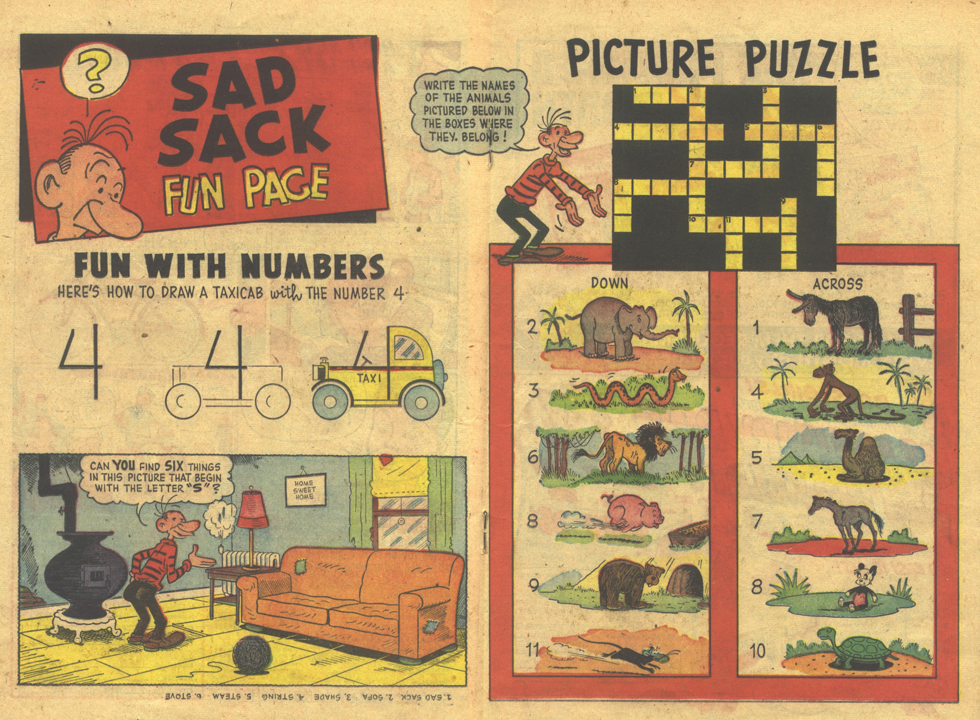 Read online Sad Sack comic -  Issue #16 - 18