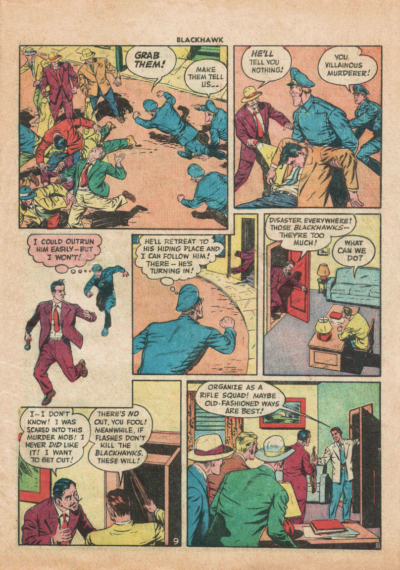Read online Blackhawk (1957) comic -  Issue #12 - 11