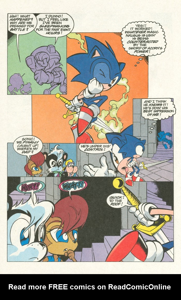 Read online Sonic Super Special comic -  Issue #4 - return of the king - 23