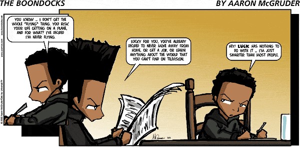 Read online The Boondocks Collection comic -  Issue # Year 2002 - 62