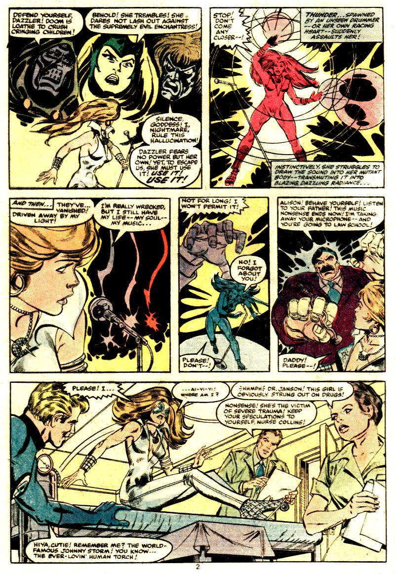 Read online Dazzler (1981) comic -  Issue #5 - 3