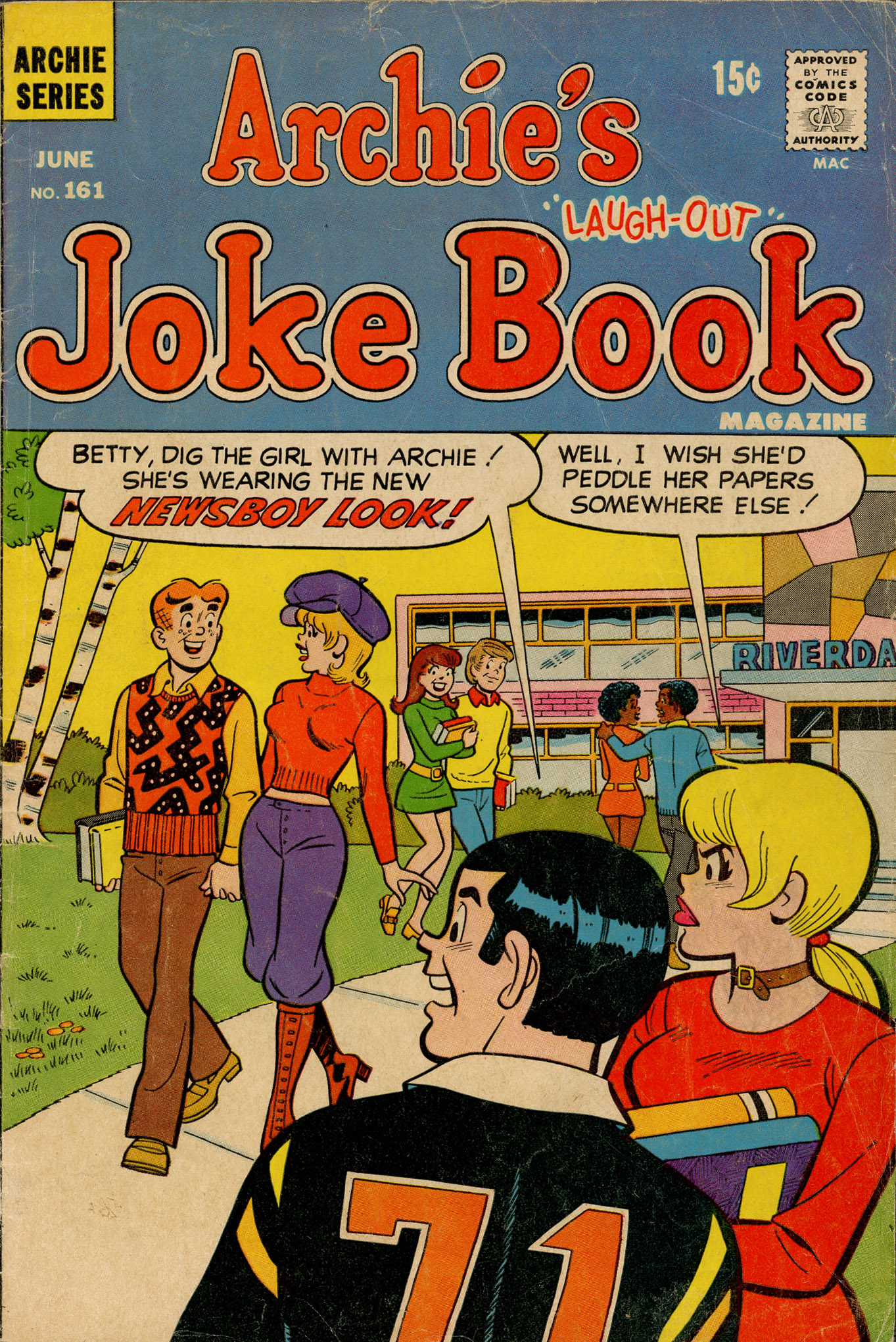 Read online Archie's Joke Book Magazine comic -  Issue #161 - 1