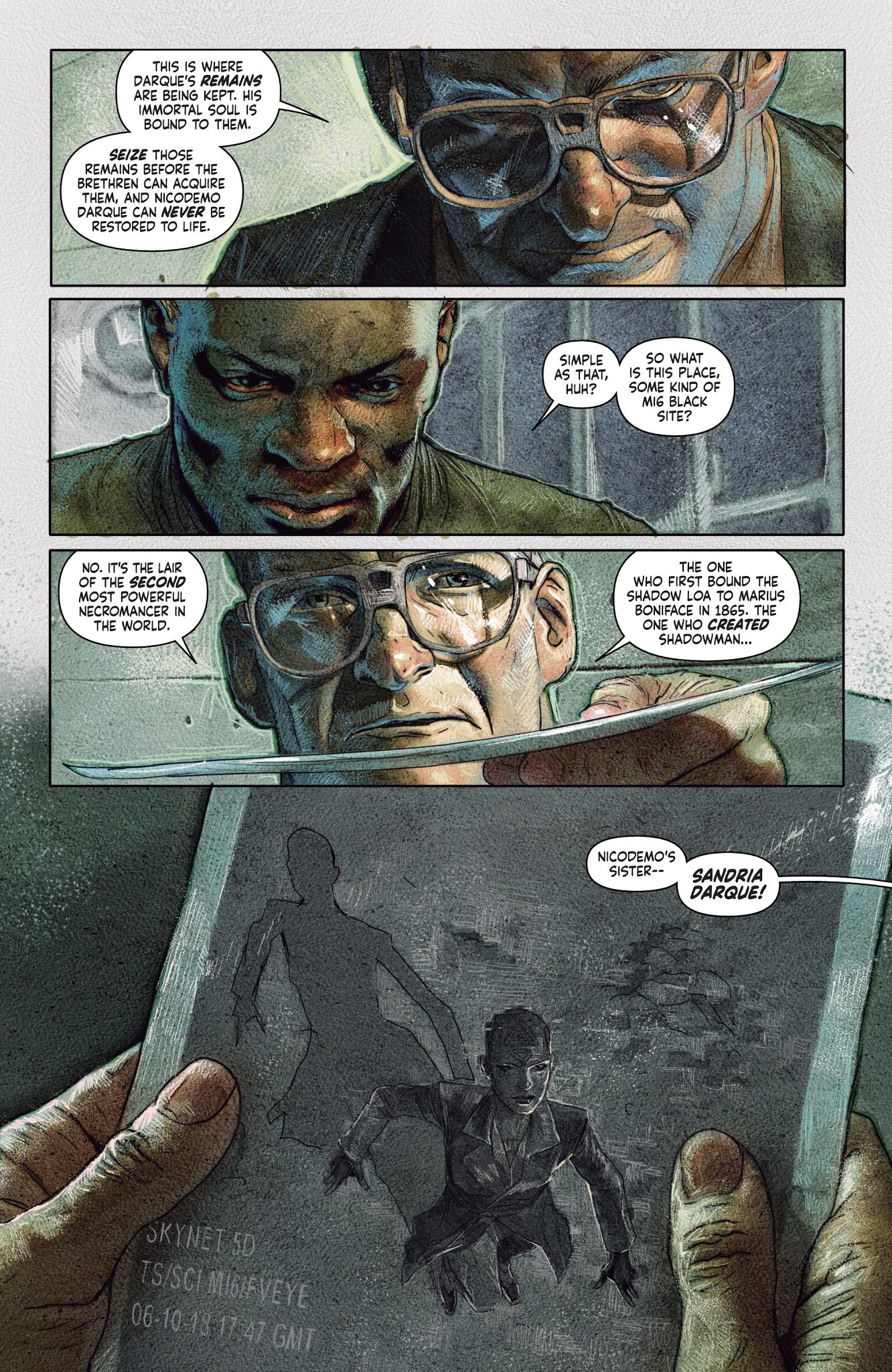 Read online Shadowman (2018) comic -  Issue #8 - 13