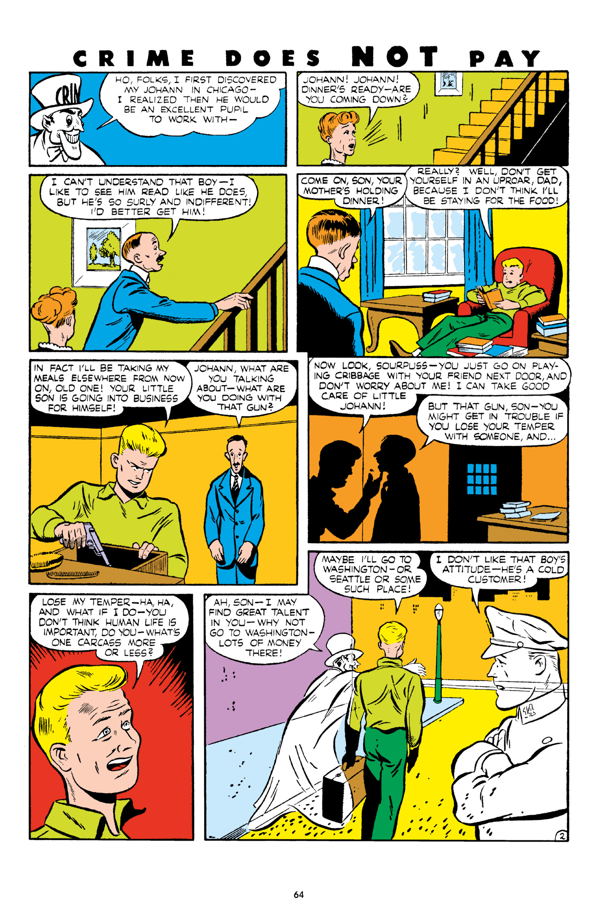 Read online Crime Does Not Pay Archives comic -  Issue # TPB 6 (Part 1) - 66