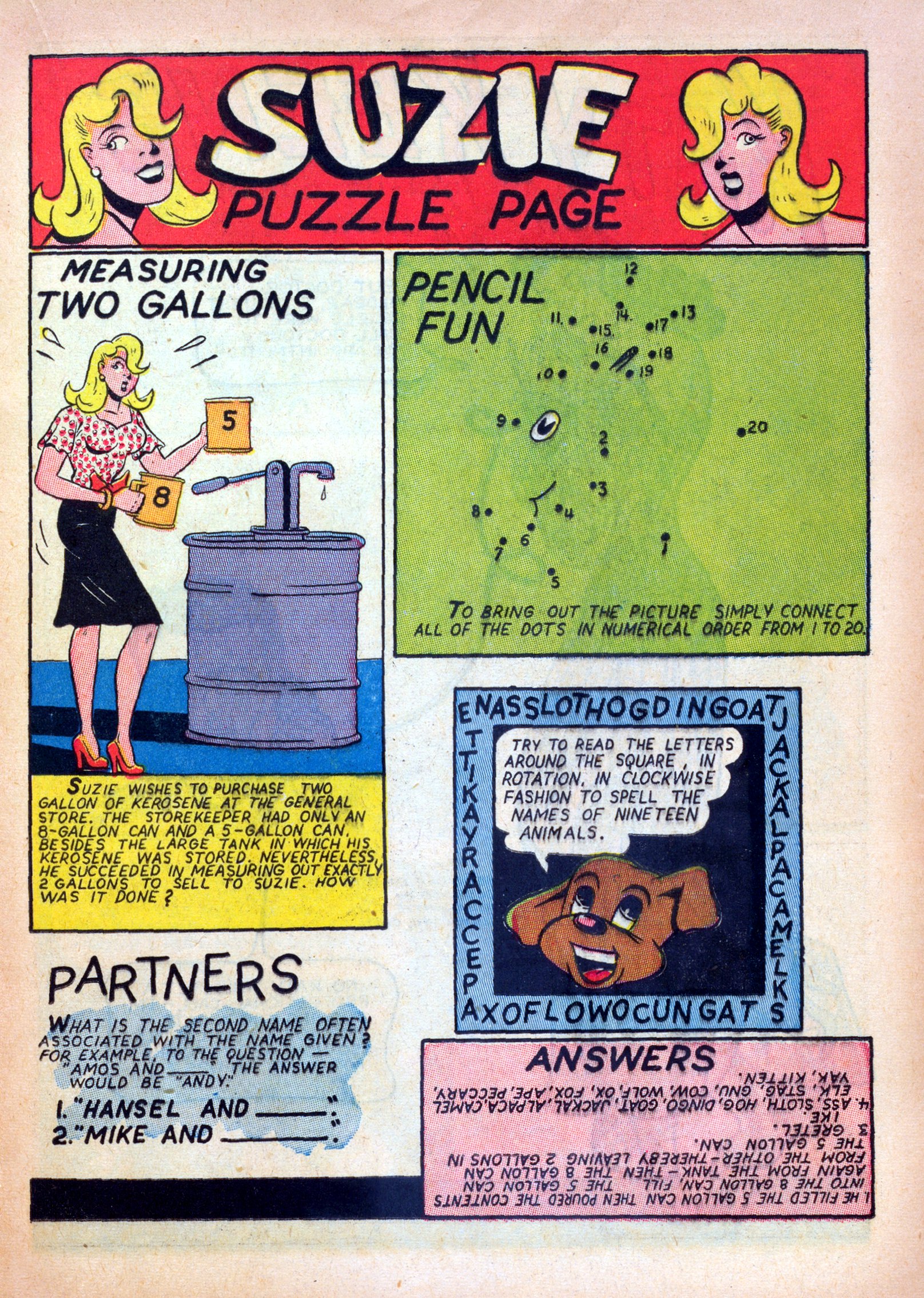 Read online Suzie Comics comic -  Issue #57 - 25