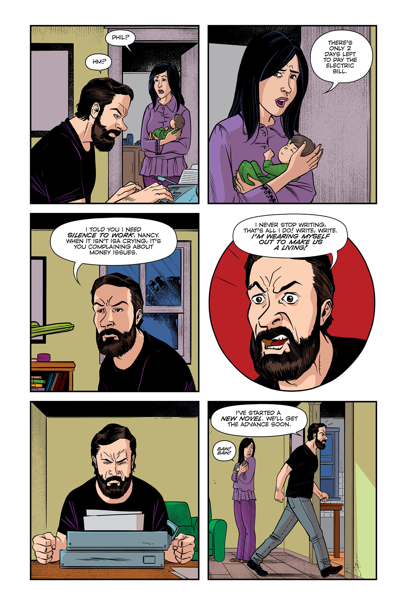 Read online Philip K. Dick: A Comics Biography comic -  Issue # TPB - 84
