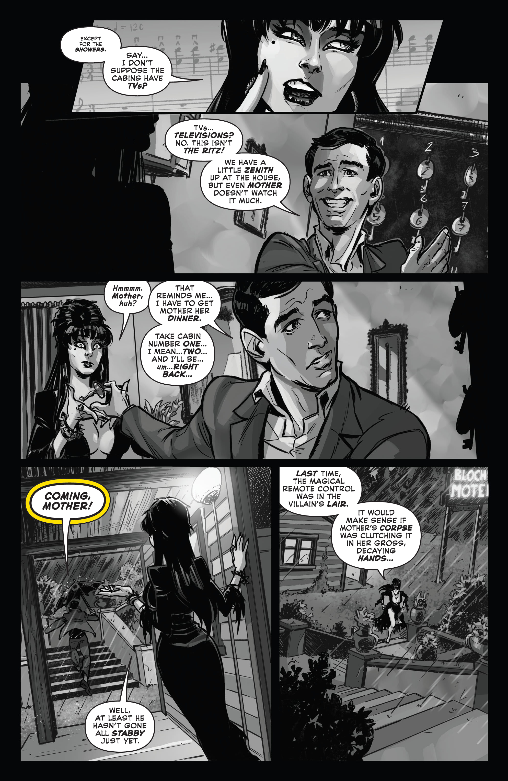 Read online Elvira in Horrorland comic -  Issue #1 - 11