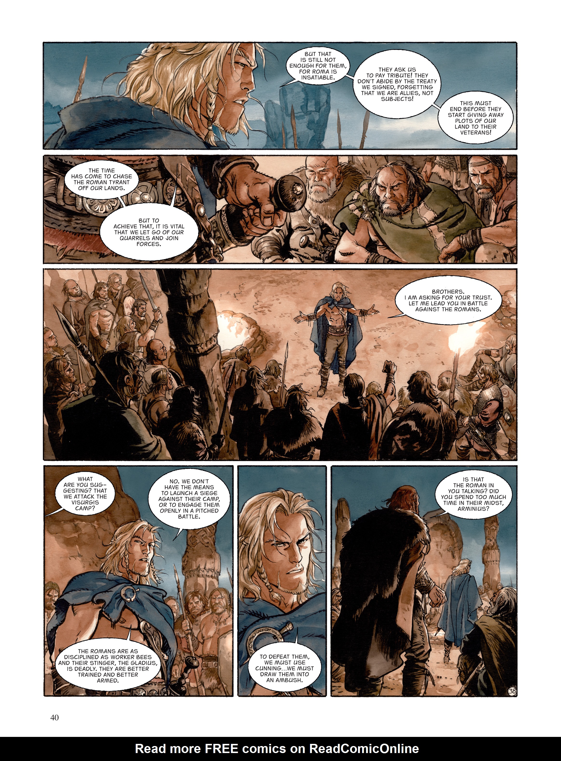 Read online The Eagles of Rome comic -  Issue # TPB 4 - 41