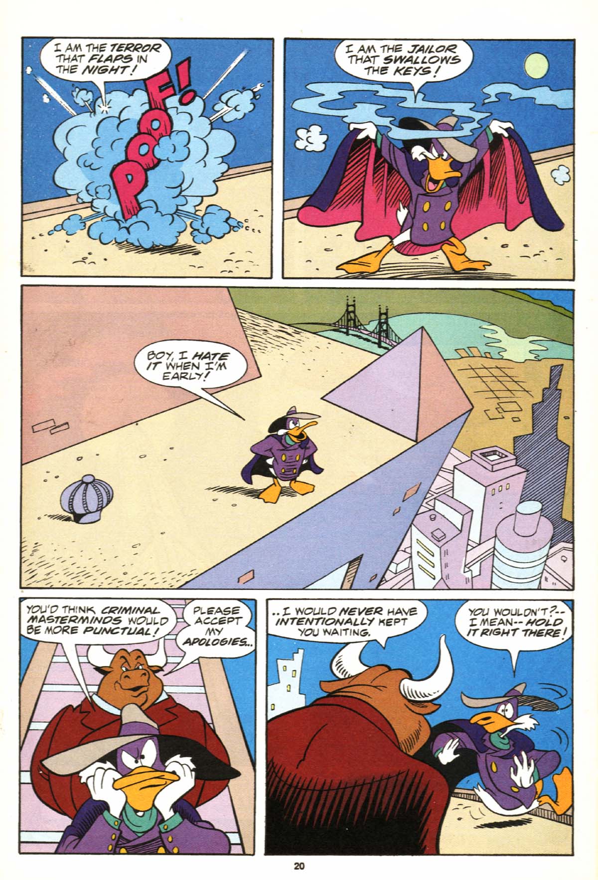 Read online Disney's Darkwing Duck Limited Series comic -  Issue #3 - 21