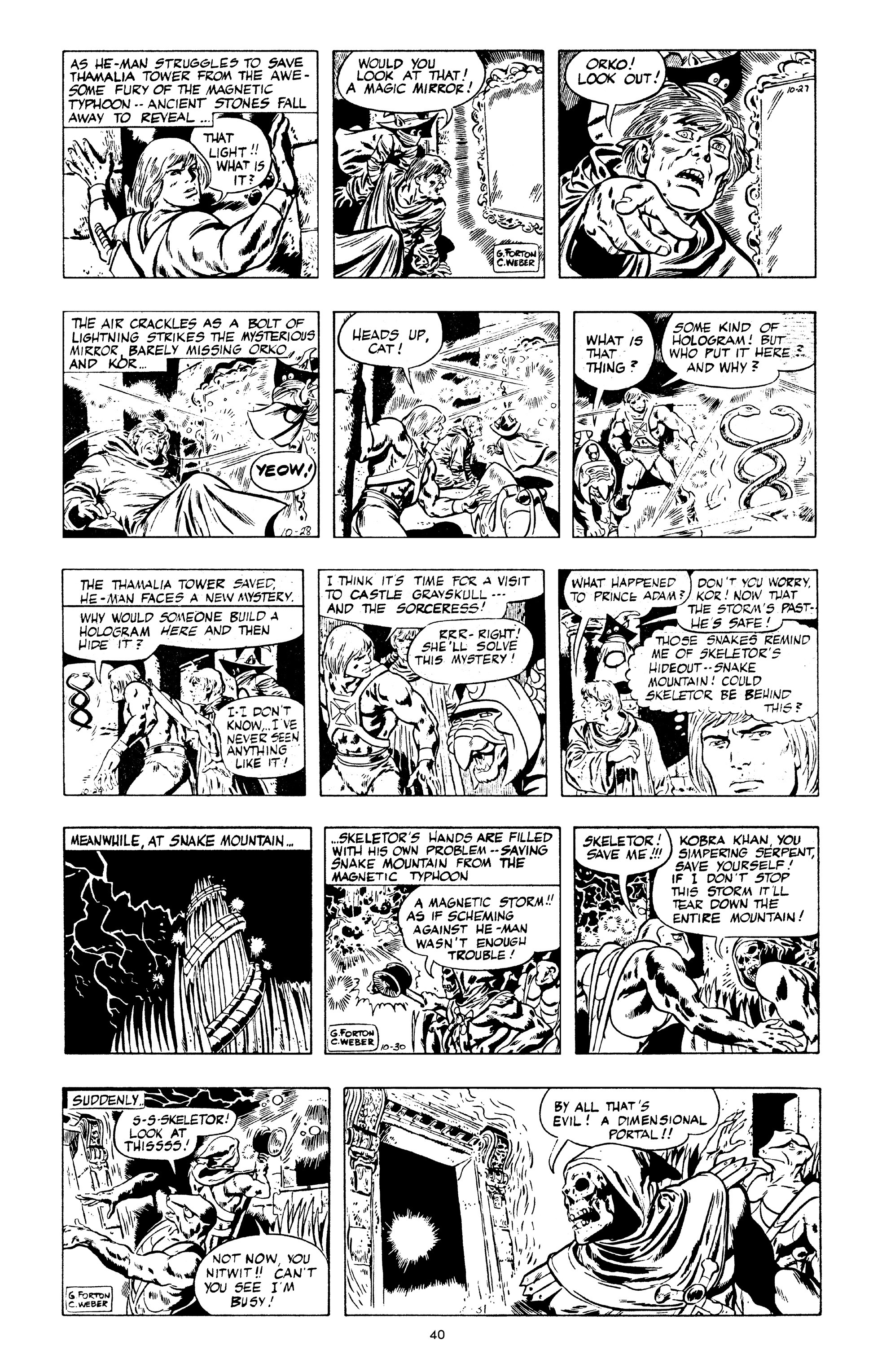 Read online He-Man and the Masters of the Universe: The Newspaper Comic Strips comic -  Issue # TPB (Part 1) - 40
