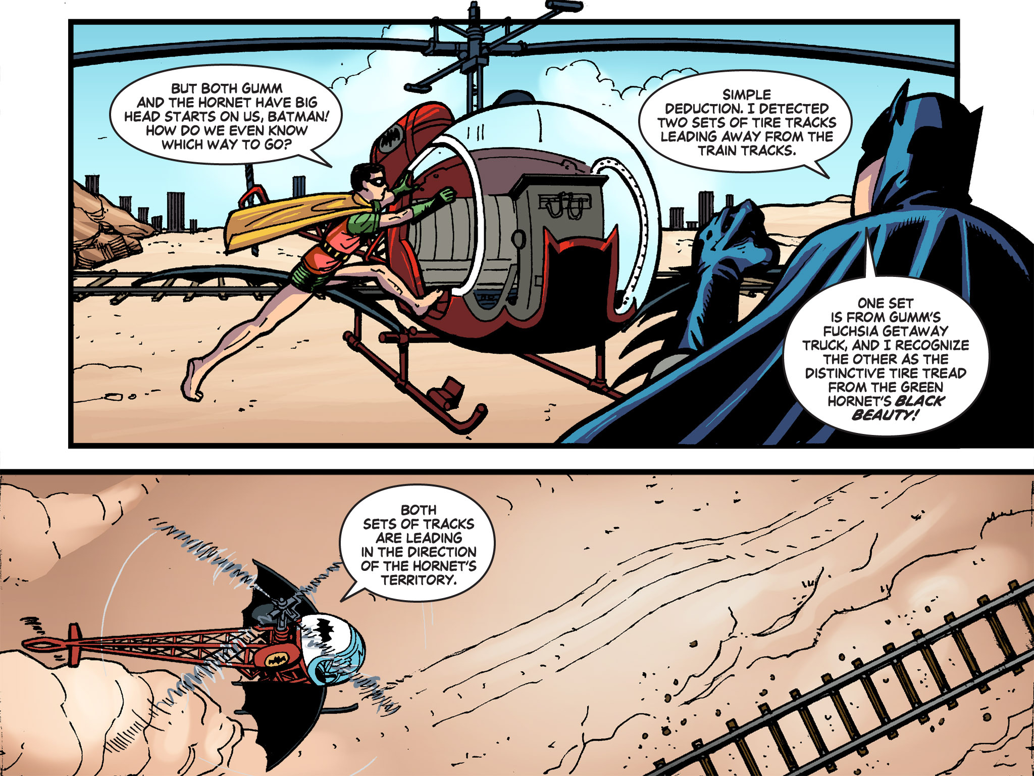 Read online Batman '66 Meets the Green Hornet [II] comic -  Issue #4 - 36