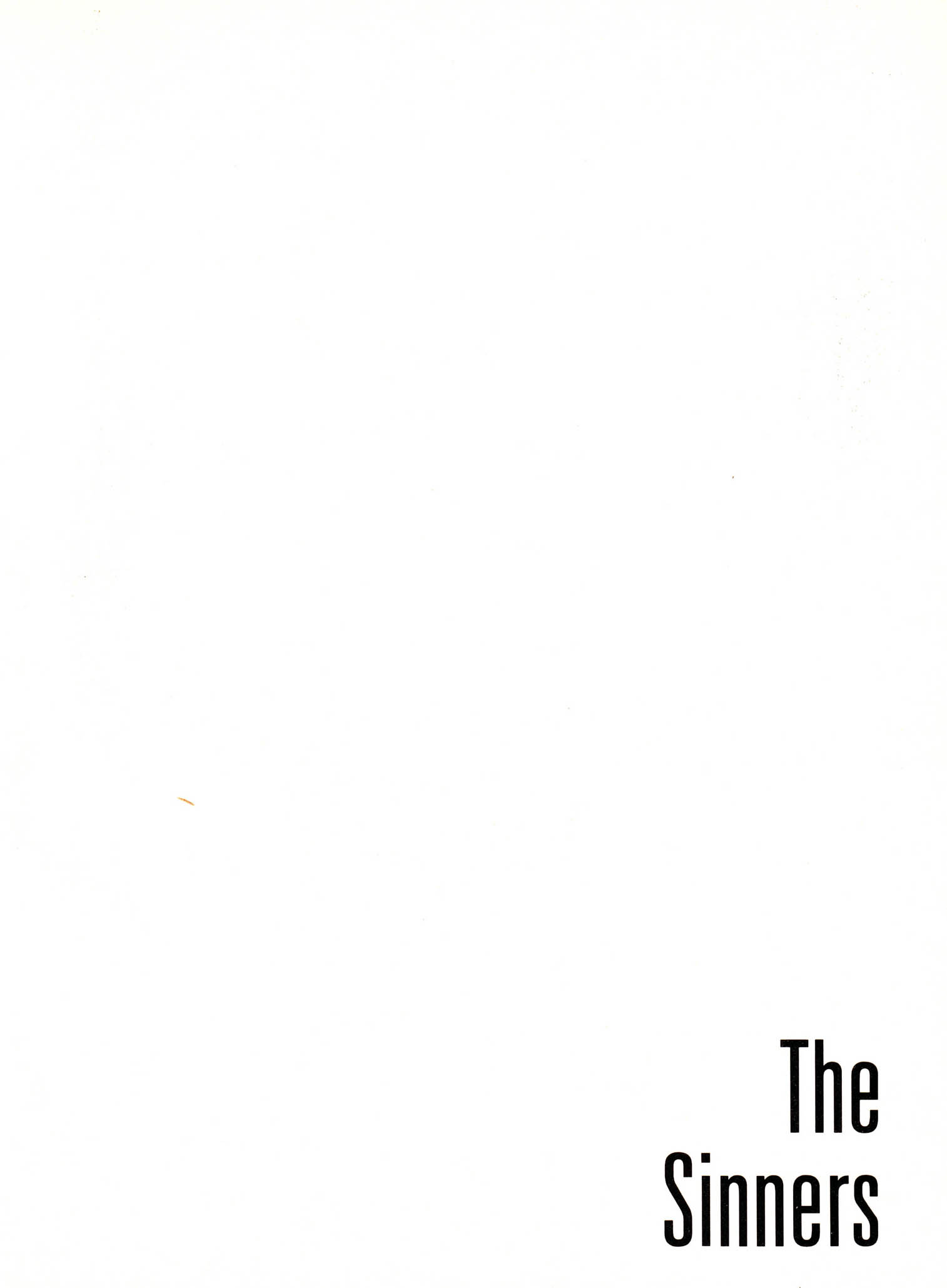 Read online The Sinners comic -  Issue # Full - 3