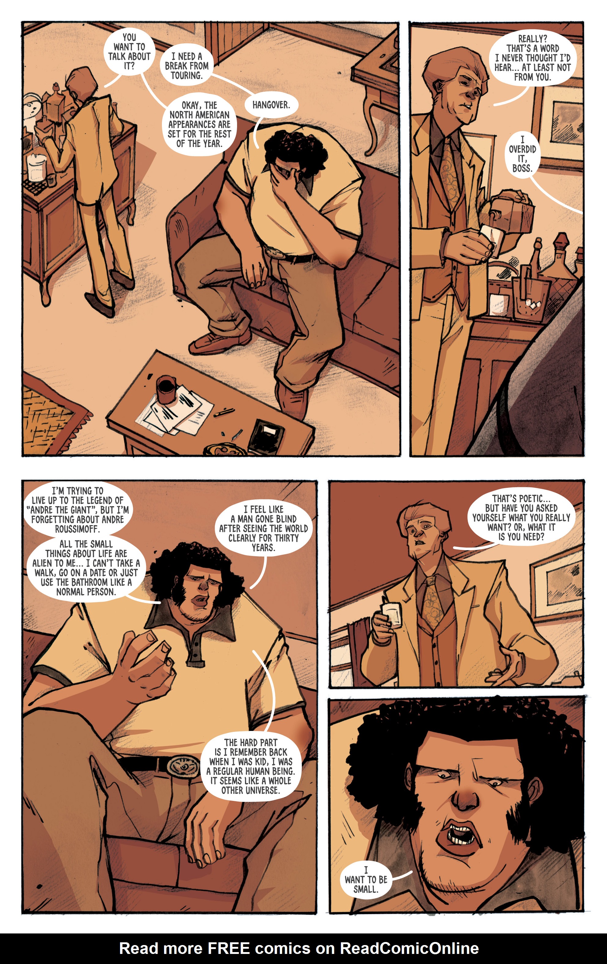 Read online Andre the Giant: Closer To Heaven comic -  Issue # TPB - 61