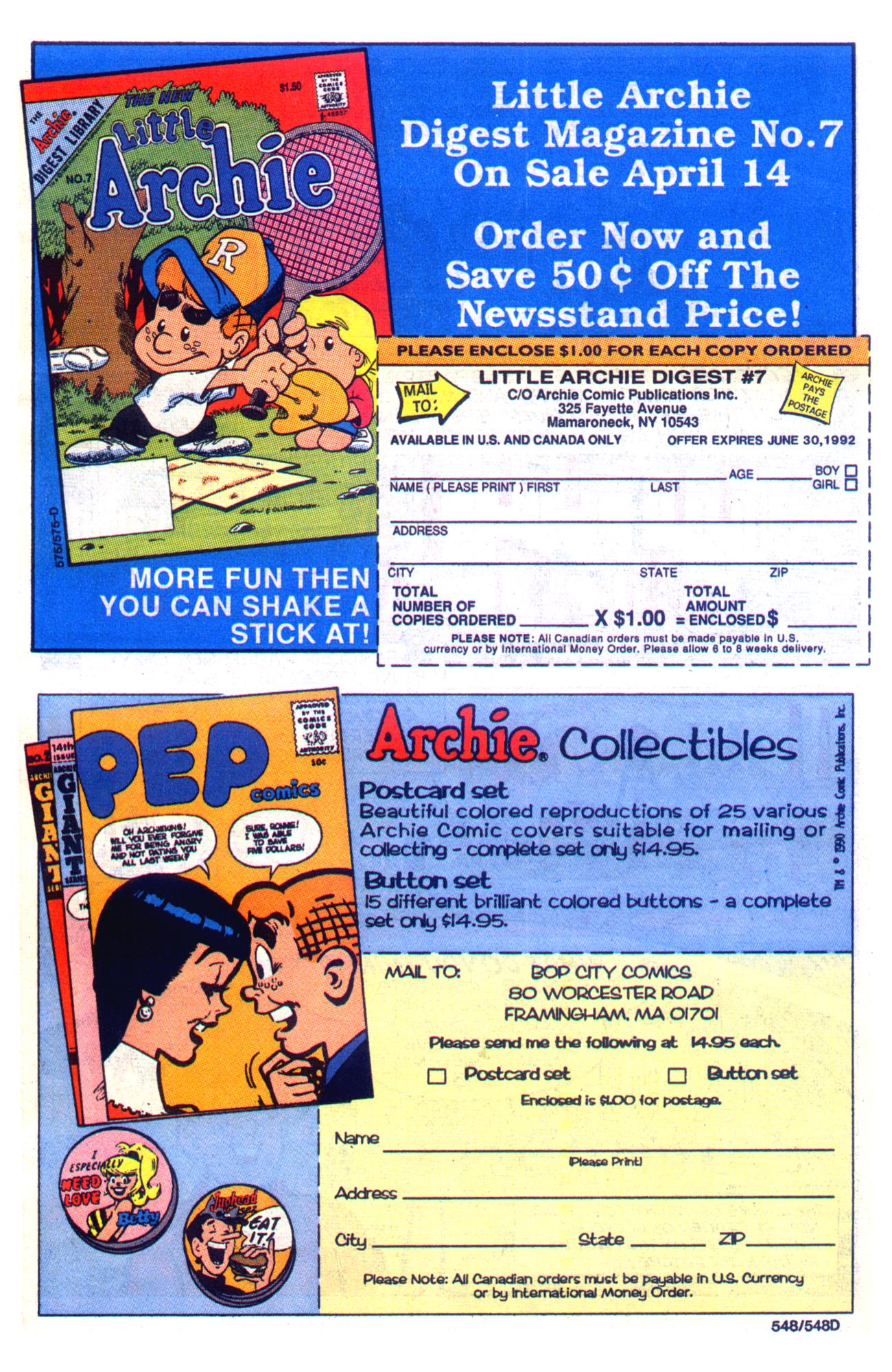 Read online Archie Giant Series Magazine comic -  Issue #631 - 12