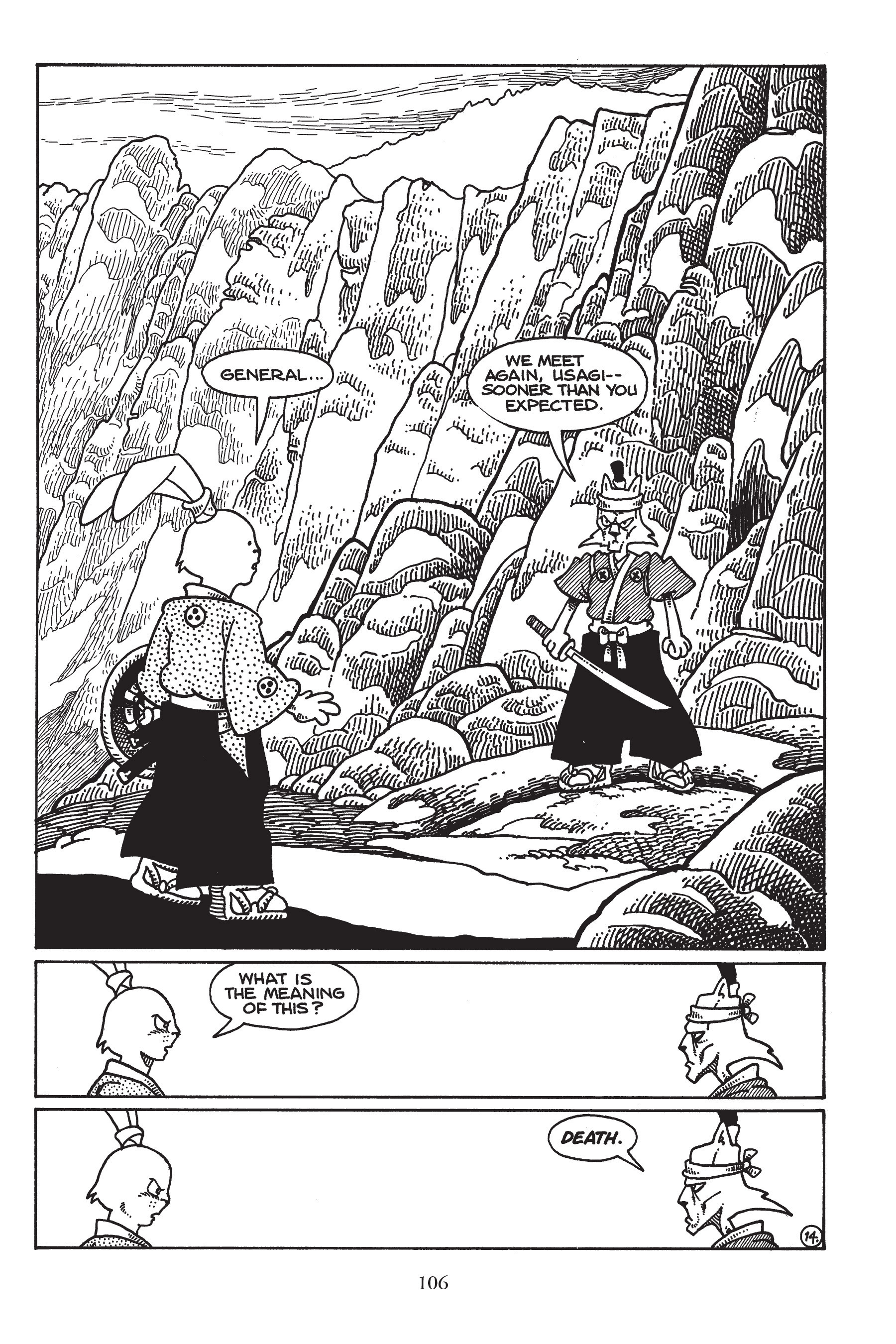 Read online Usagi Yojimbo (1987) comic -  Issue # _TPB 5 - 104