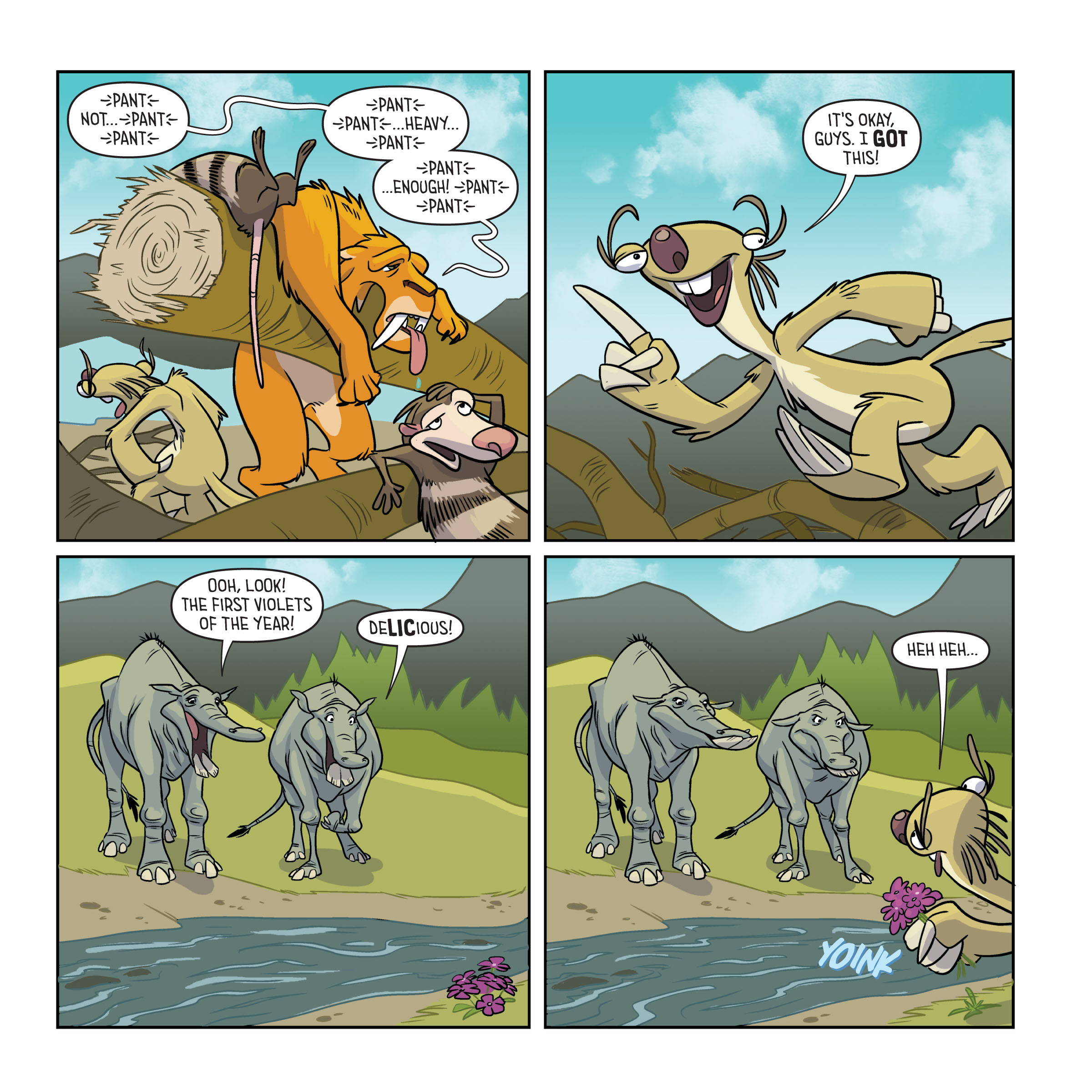 Read online Ice Age: Playing Favorites comic -  Issue # Full - 21