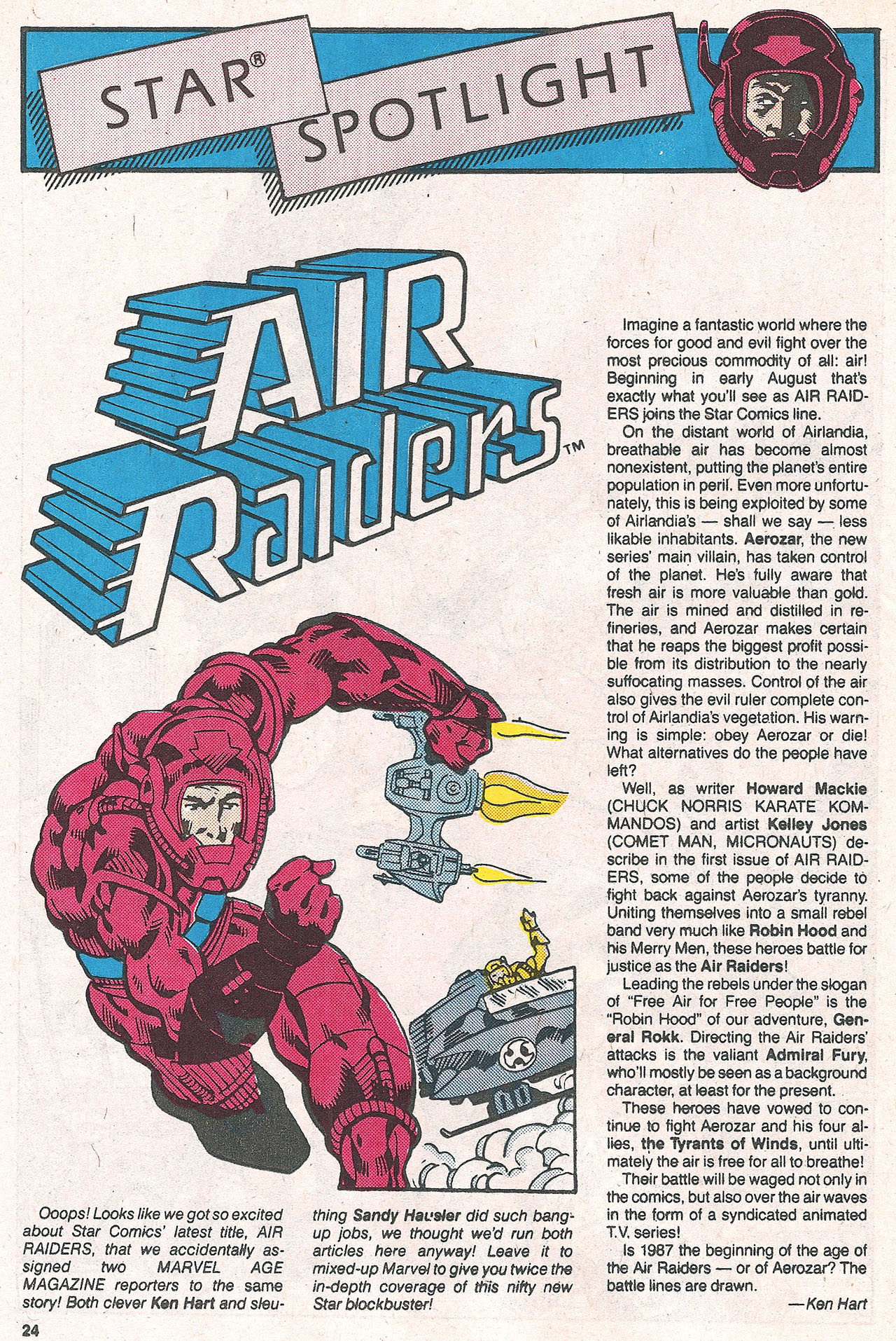 Read online Marvel Age comic -  Issue #57 - 25