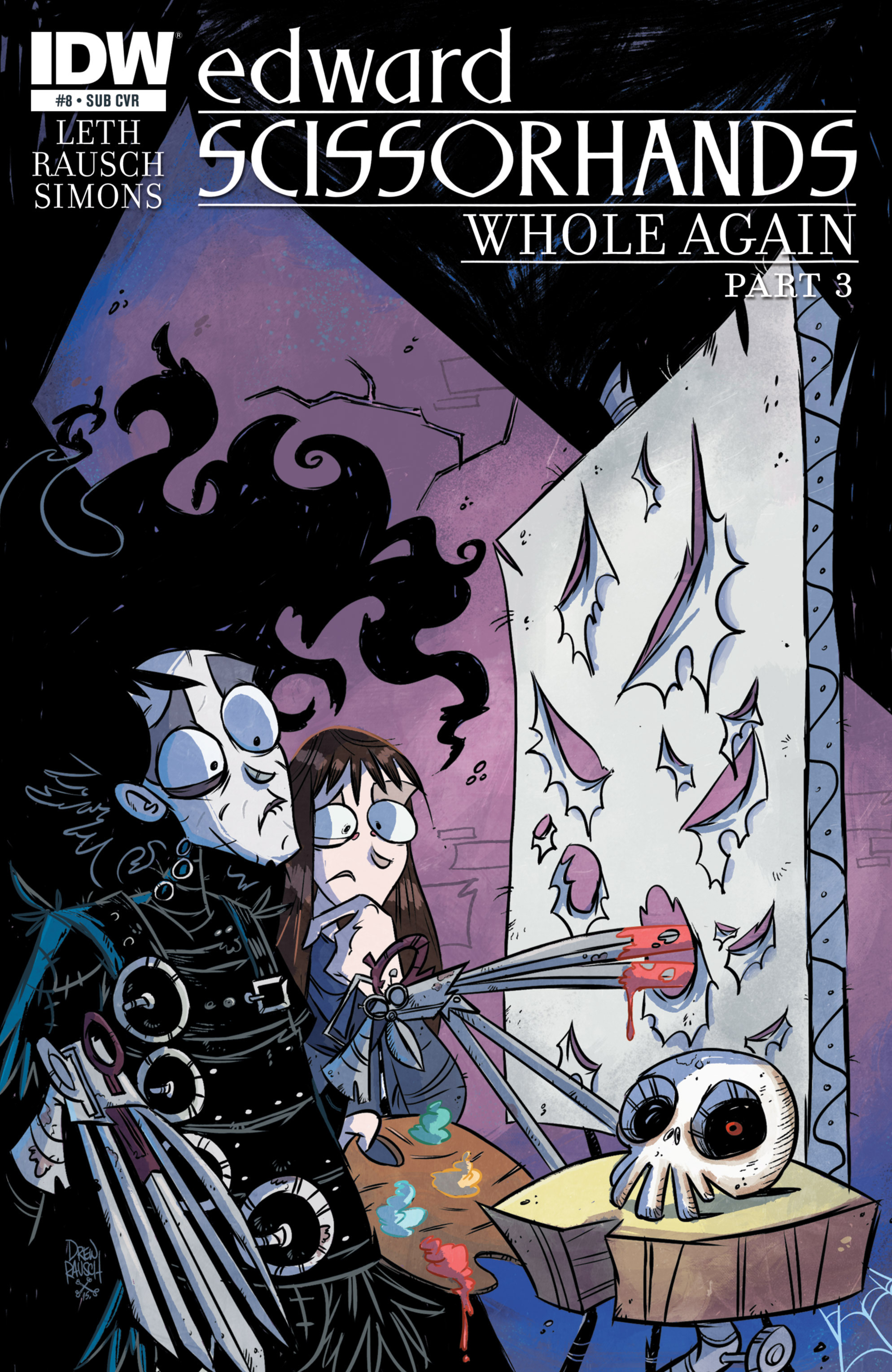 Read online Edward Scissorhands comic -  Issue #8 - 2