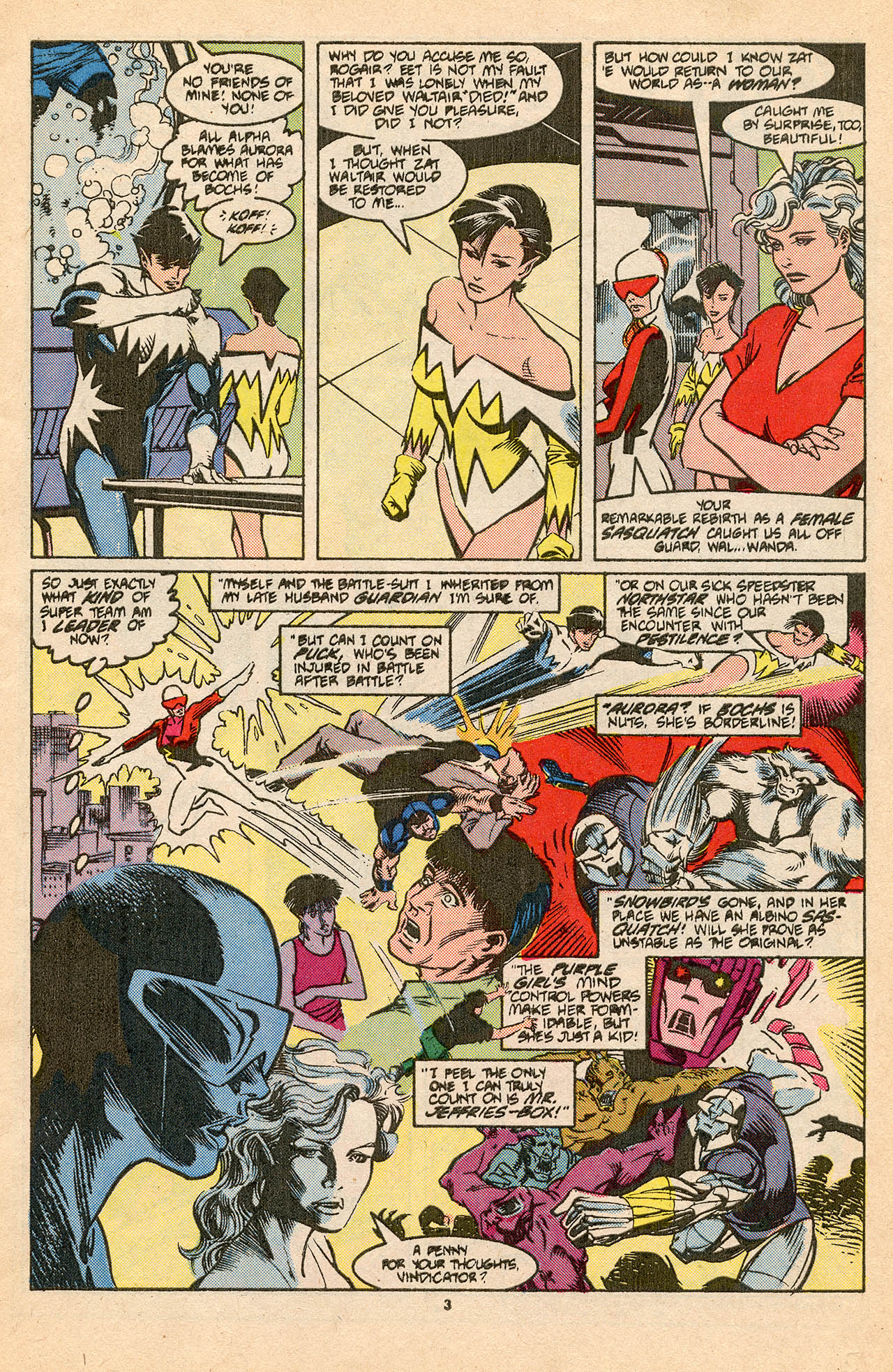 Read online Alpha Flight (1983) comic -  Issue #48 - 5