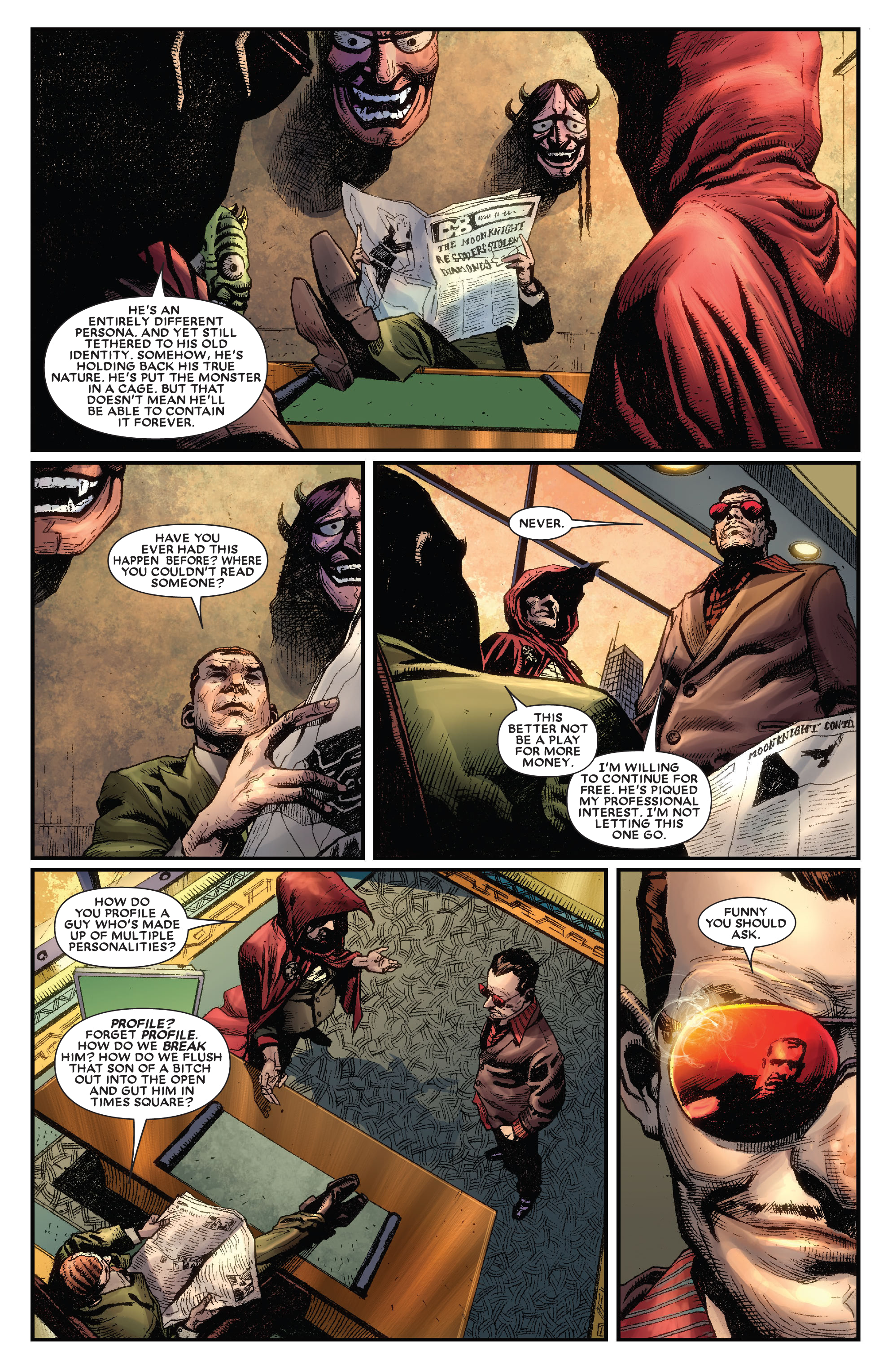 Read online Moon Knight by Huston, Benson & Hurwitz Omnibus comic -  Issue # TPB (Part 9) - 44