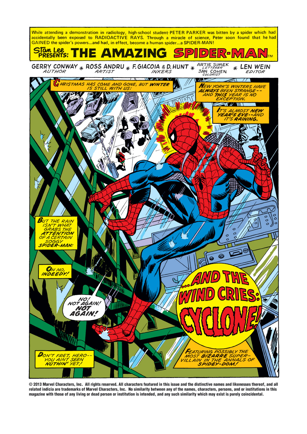 The Amazing Spider-Man (1963) 143 Page 1