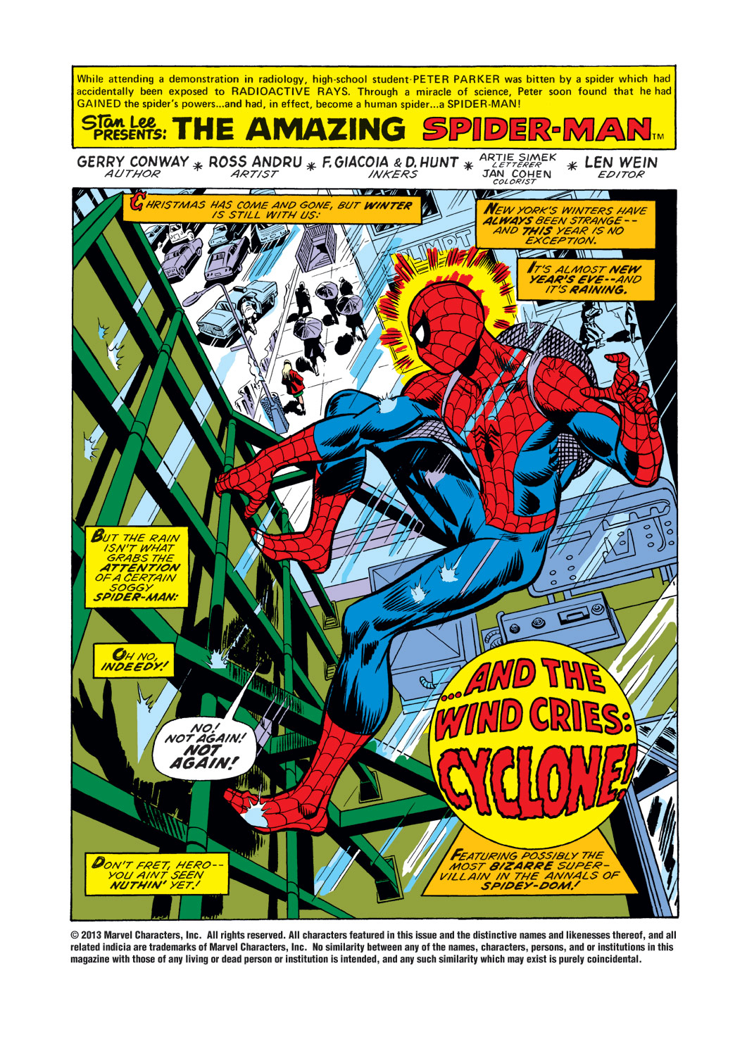 Read online The Amazing Spider-Man (1963) comic -  Issue #143 - 2