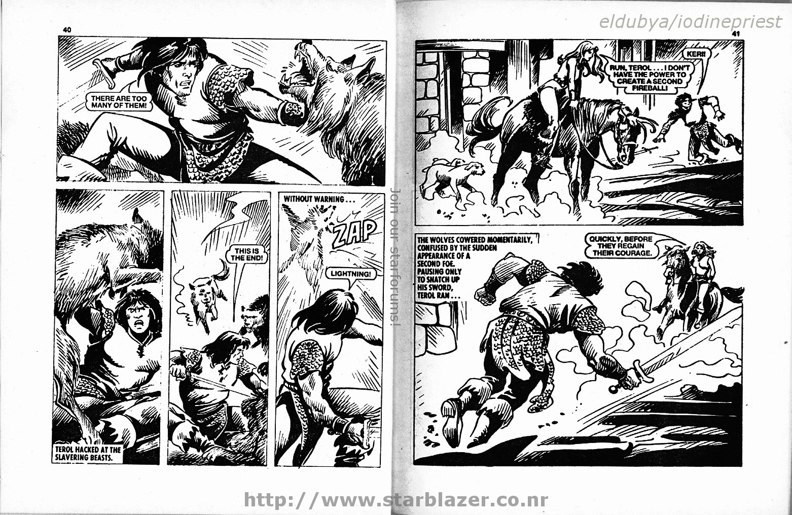 Read online Starblazer comic -  Issue #254 - 22