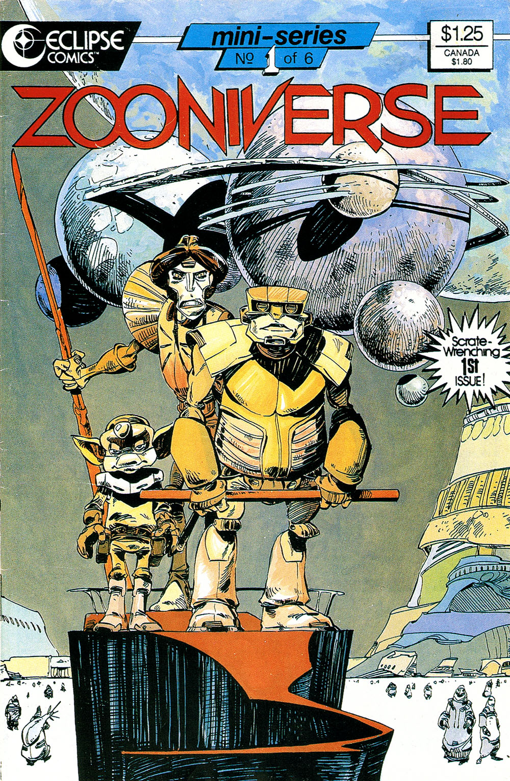 Read online Zooniverse comic -  Issue #1 - 1