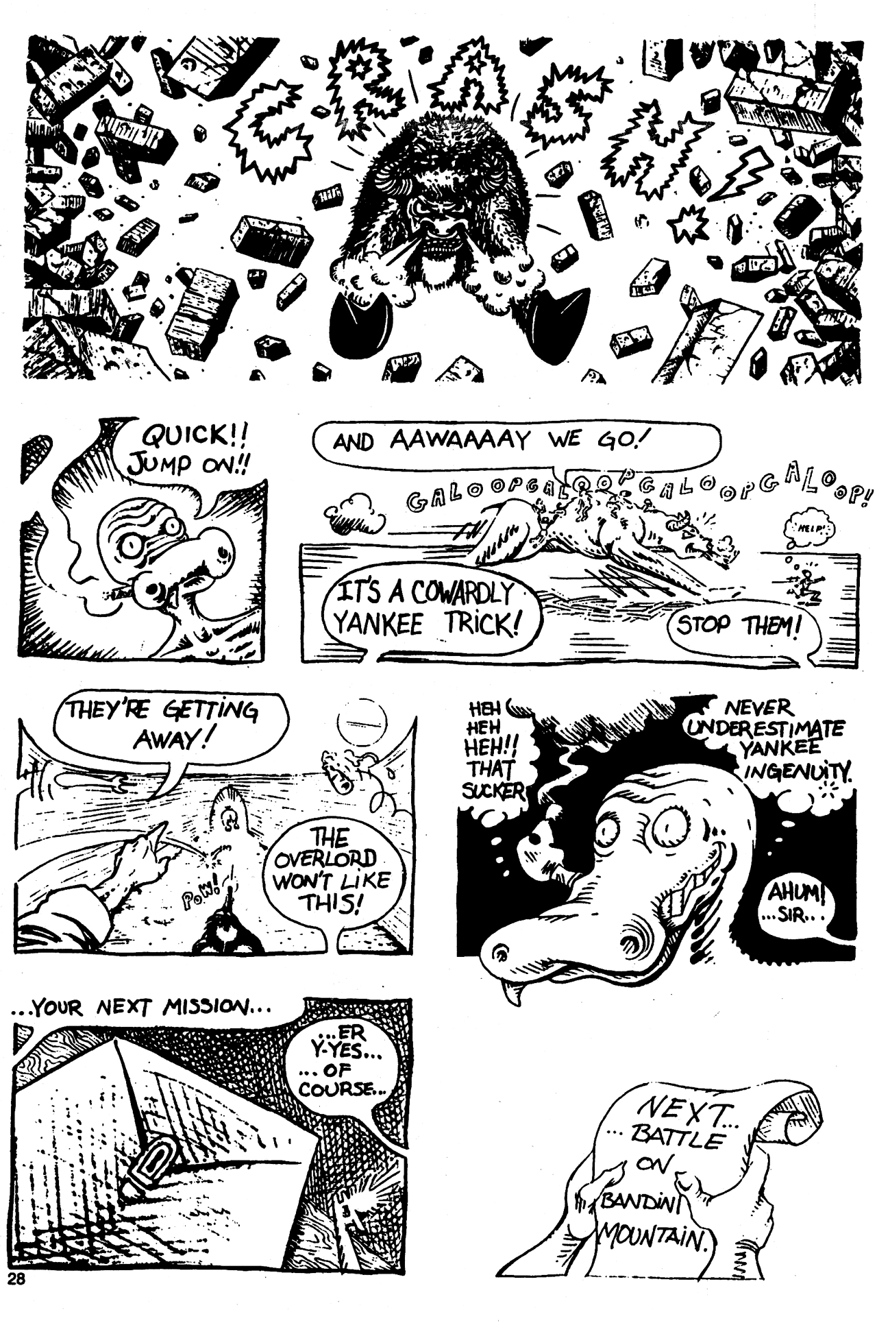 Read online Cold-Blooded Chameleon Commandos comic -  Issue #1 - 29