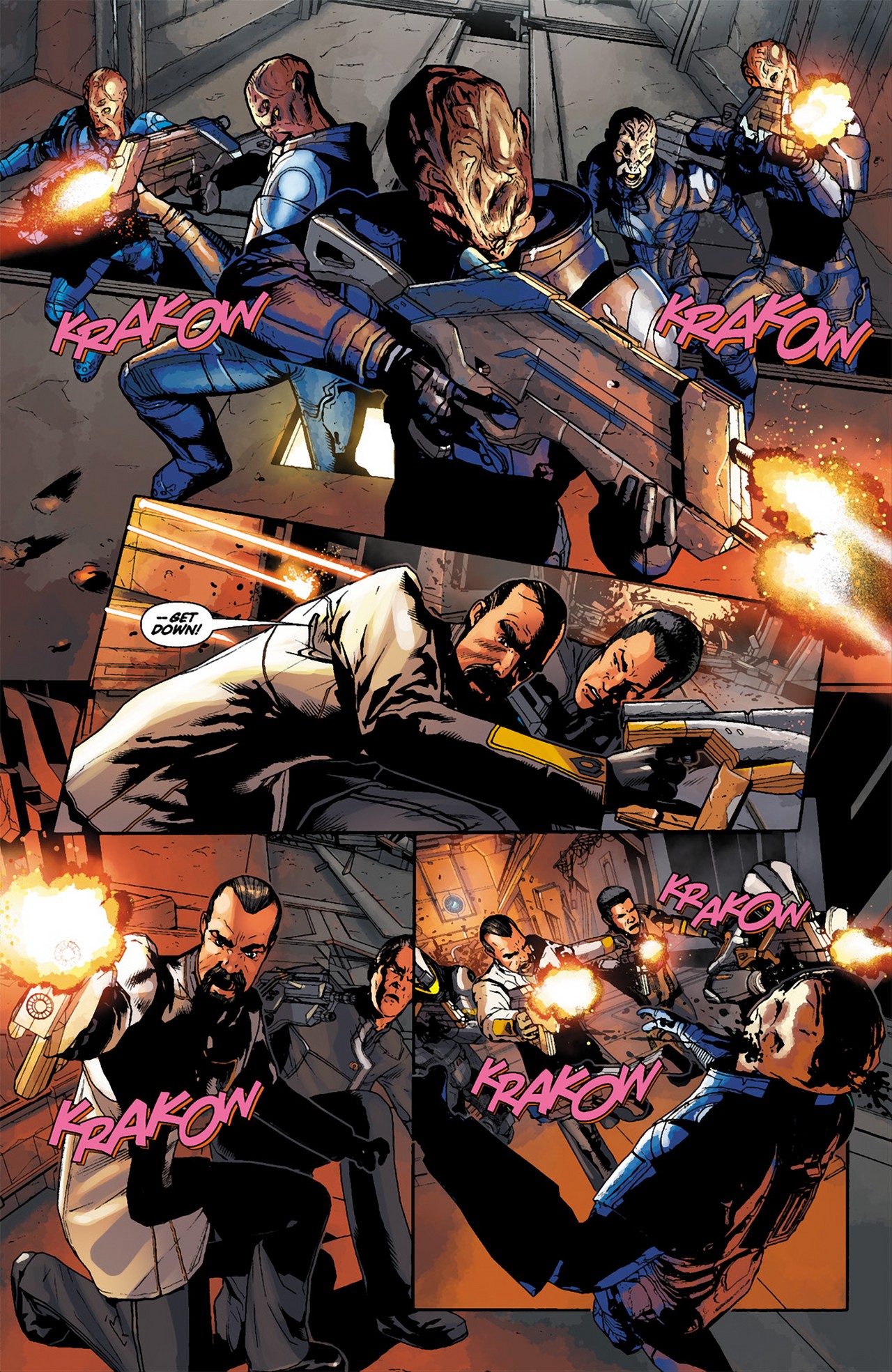 Read online Mass Effect: Invasion comic -  Issue #4 - 7