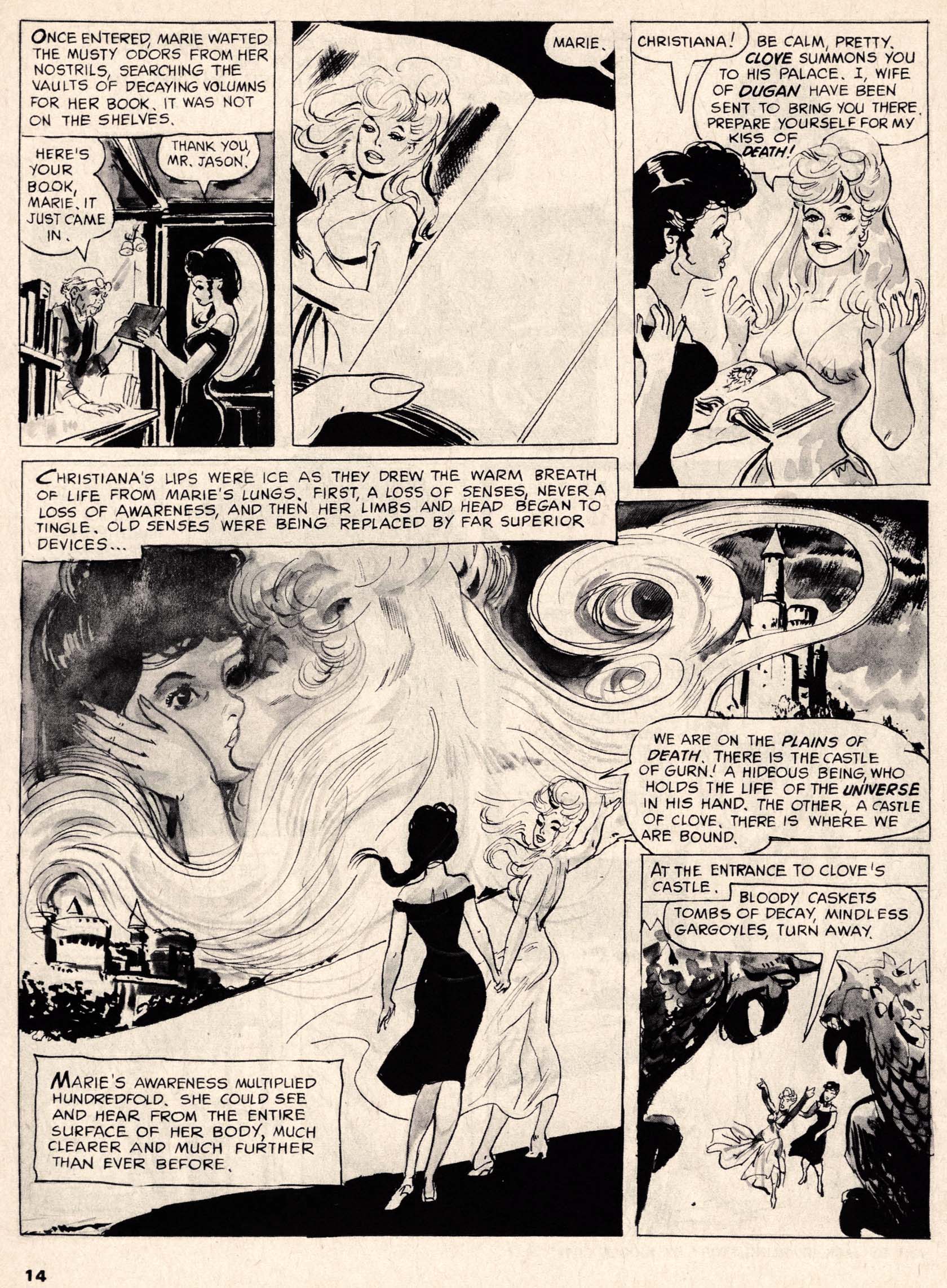 Read online Vampirella (1969) comic -  Issue #6 - 14
