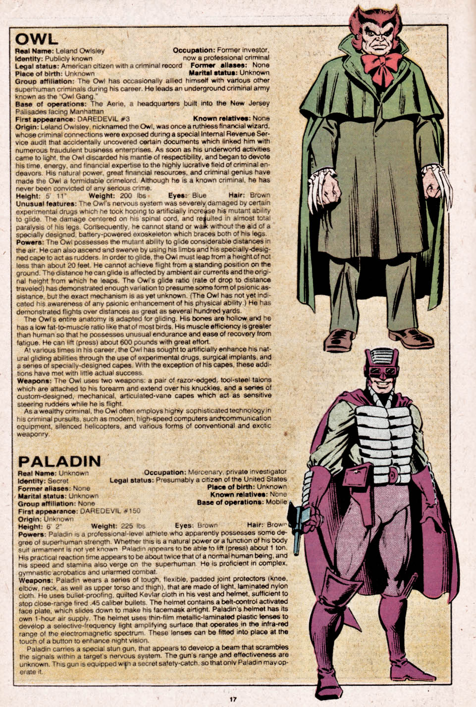 Read online The Official Handbook of the Marvel Universe comic -  Issue #8 - 18