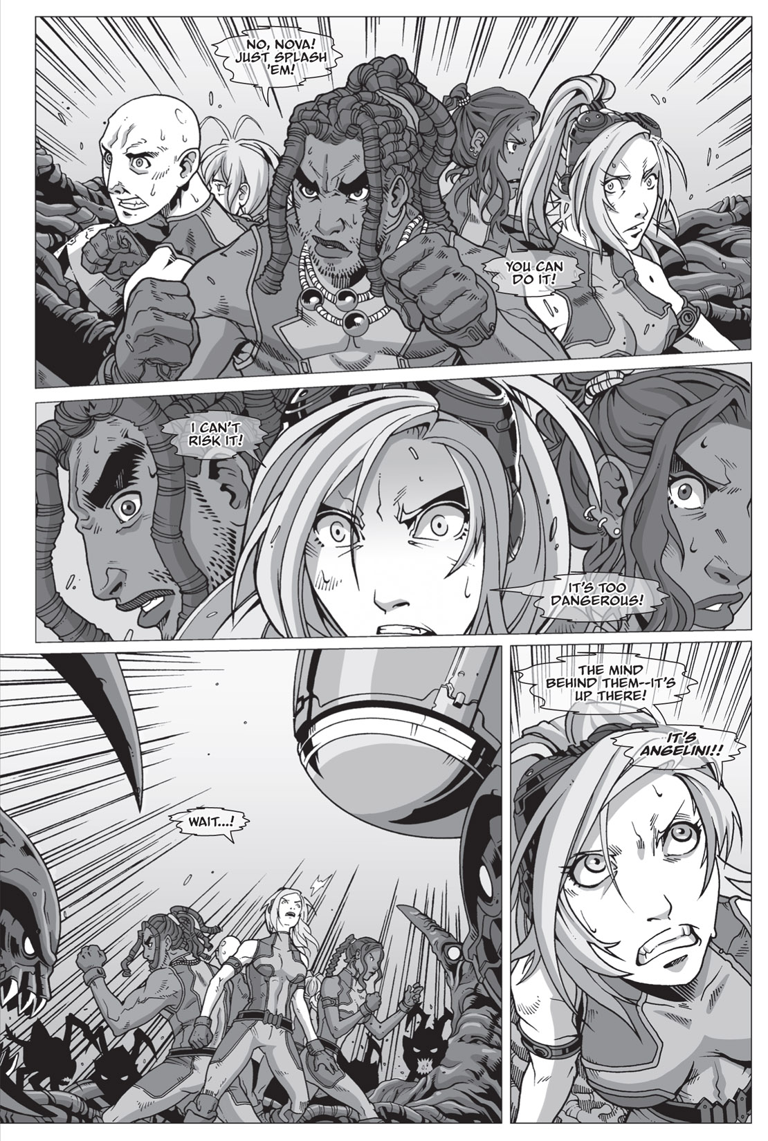 Read online StarCraft: Ghost Academy comic -  Issue # TPB 2 - 34